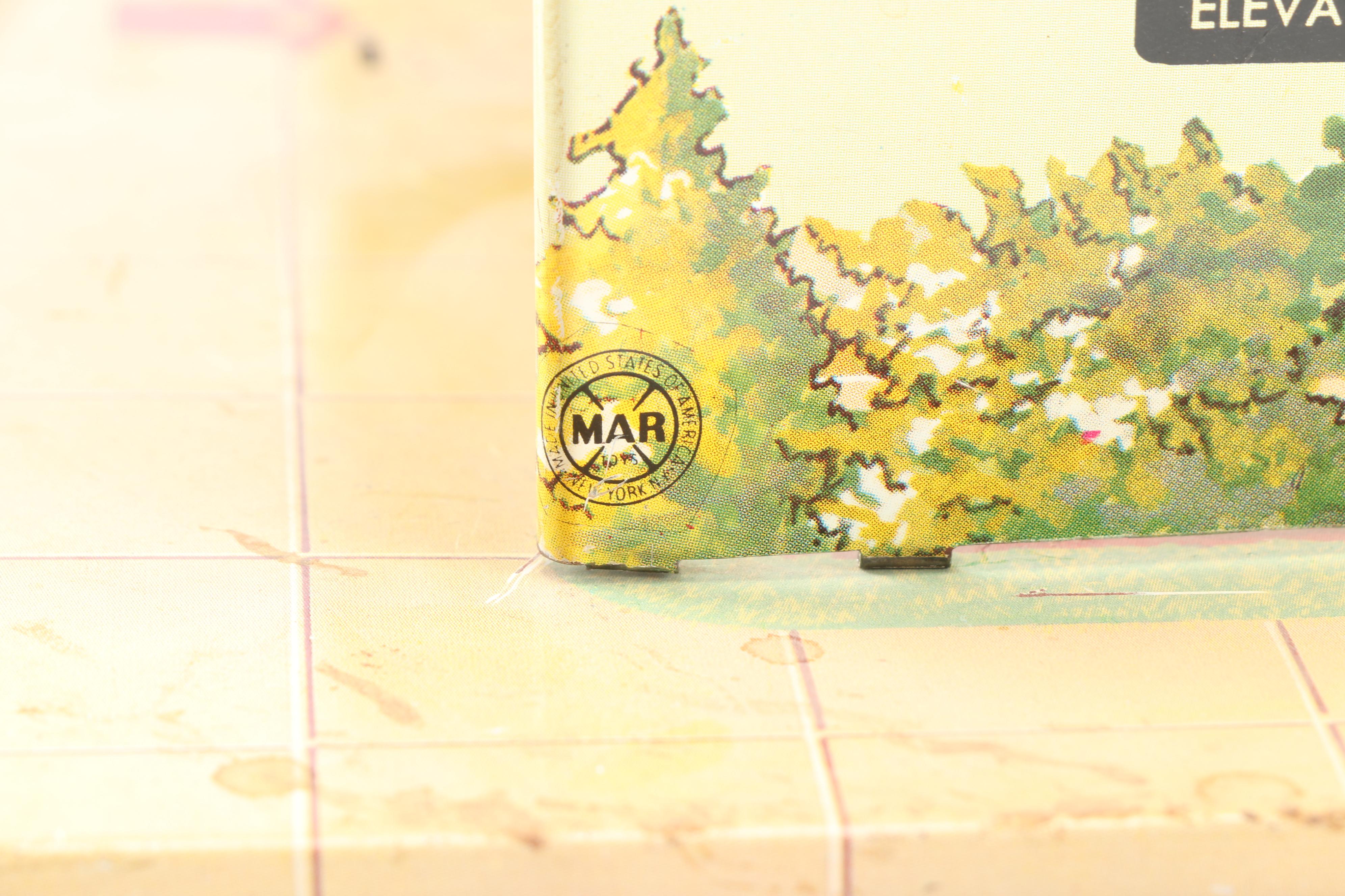 Marx Toys "The Skyscraper" Tin Lithograph Building, 1950s