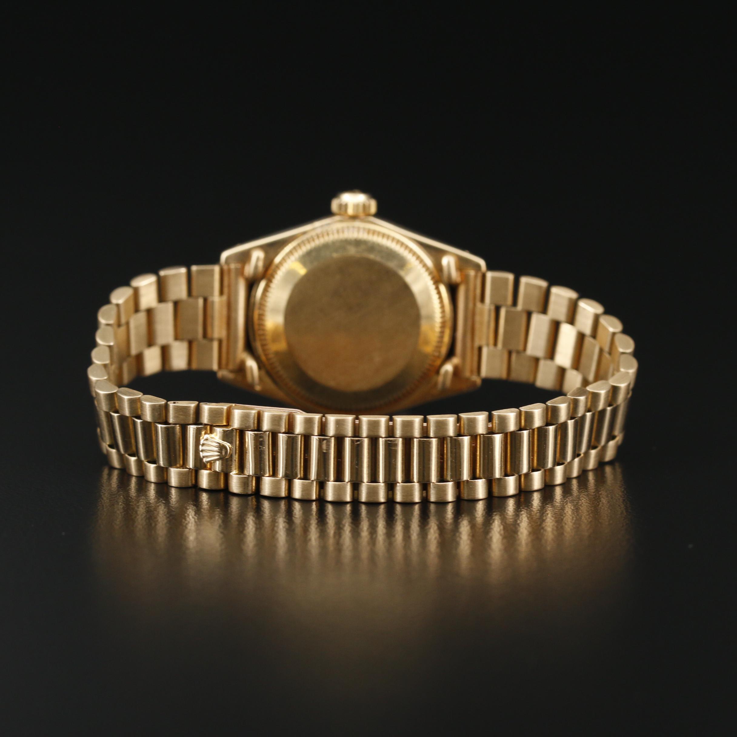 1978 Rolex Datejust 18K Gold Automatic Watch