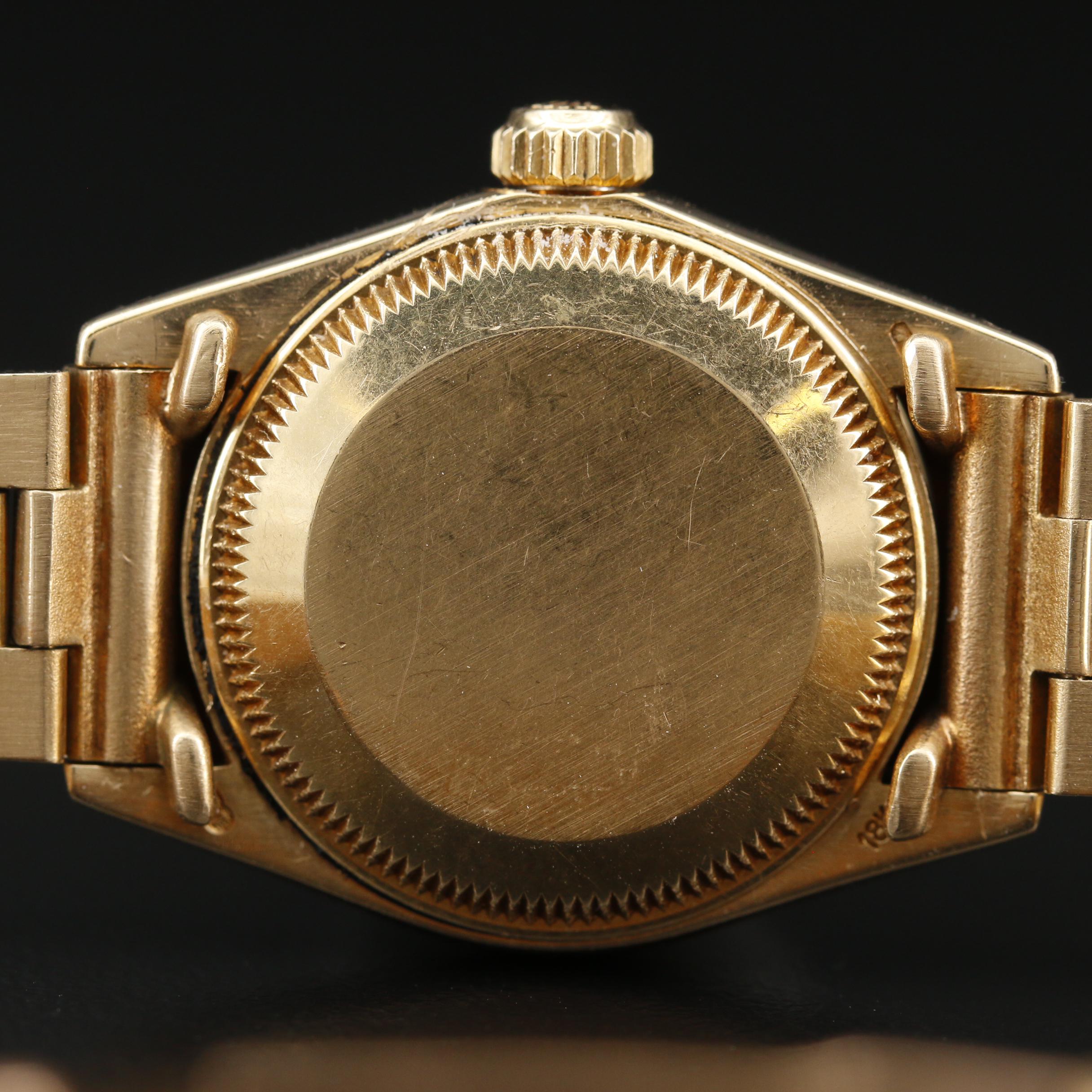 1978 Rolex Datejust 18K Gold Automatic Watch