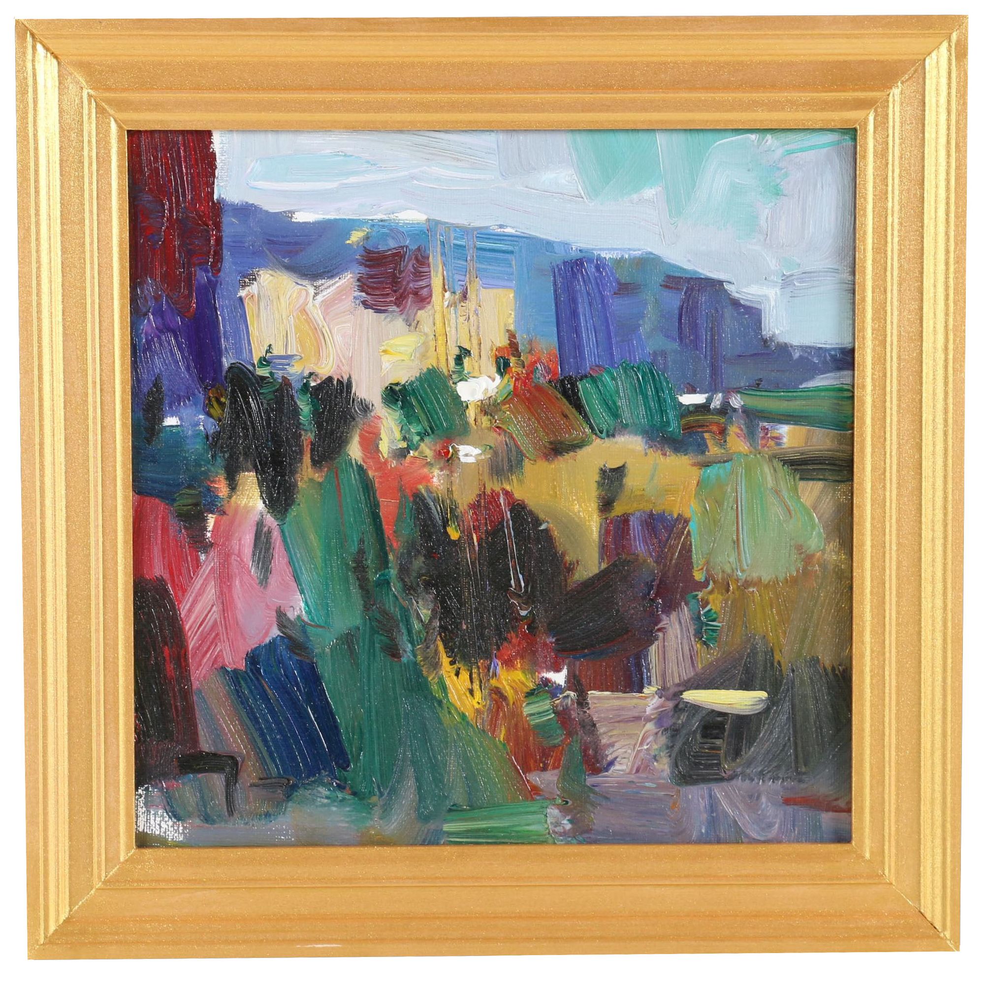 Jose Trujillo Oil Painting "Hillside Morning", 2019