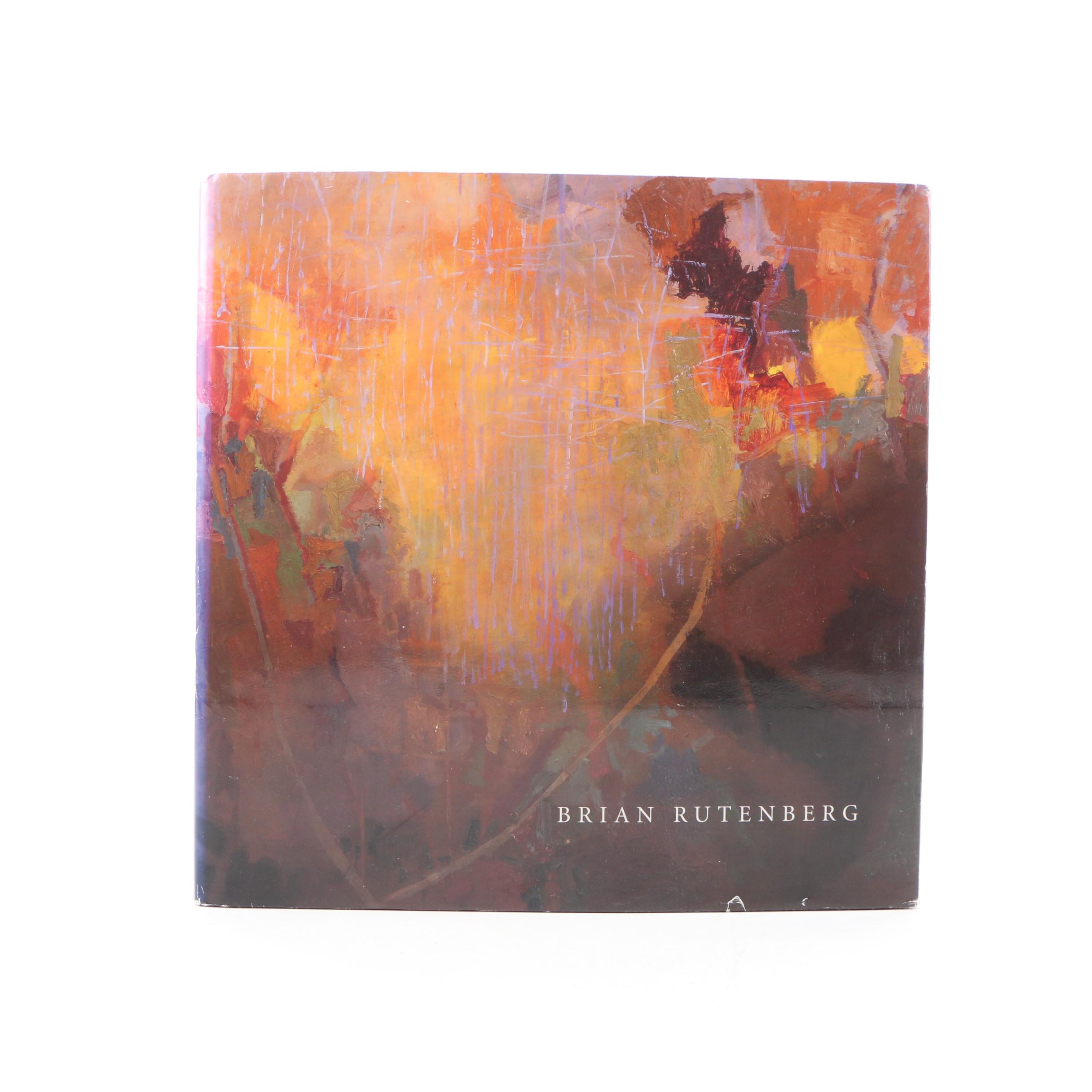 Brian Rutenberg Signed "Rutenberg" by Martica Sawin, 2008 First Edition