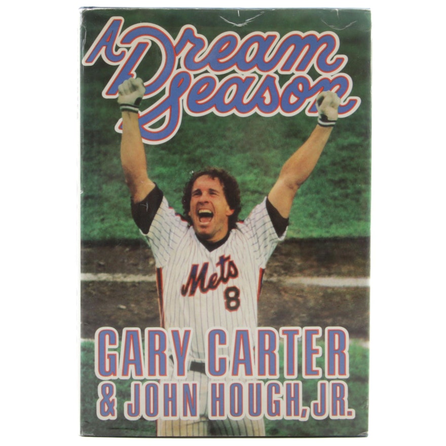 Signed First Edition "A Dream Season" by Gary Carter, 1987