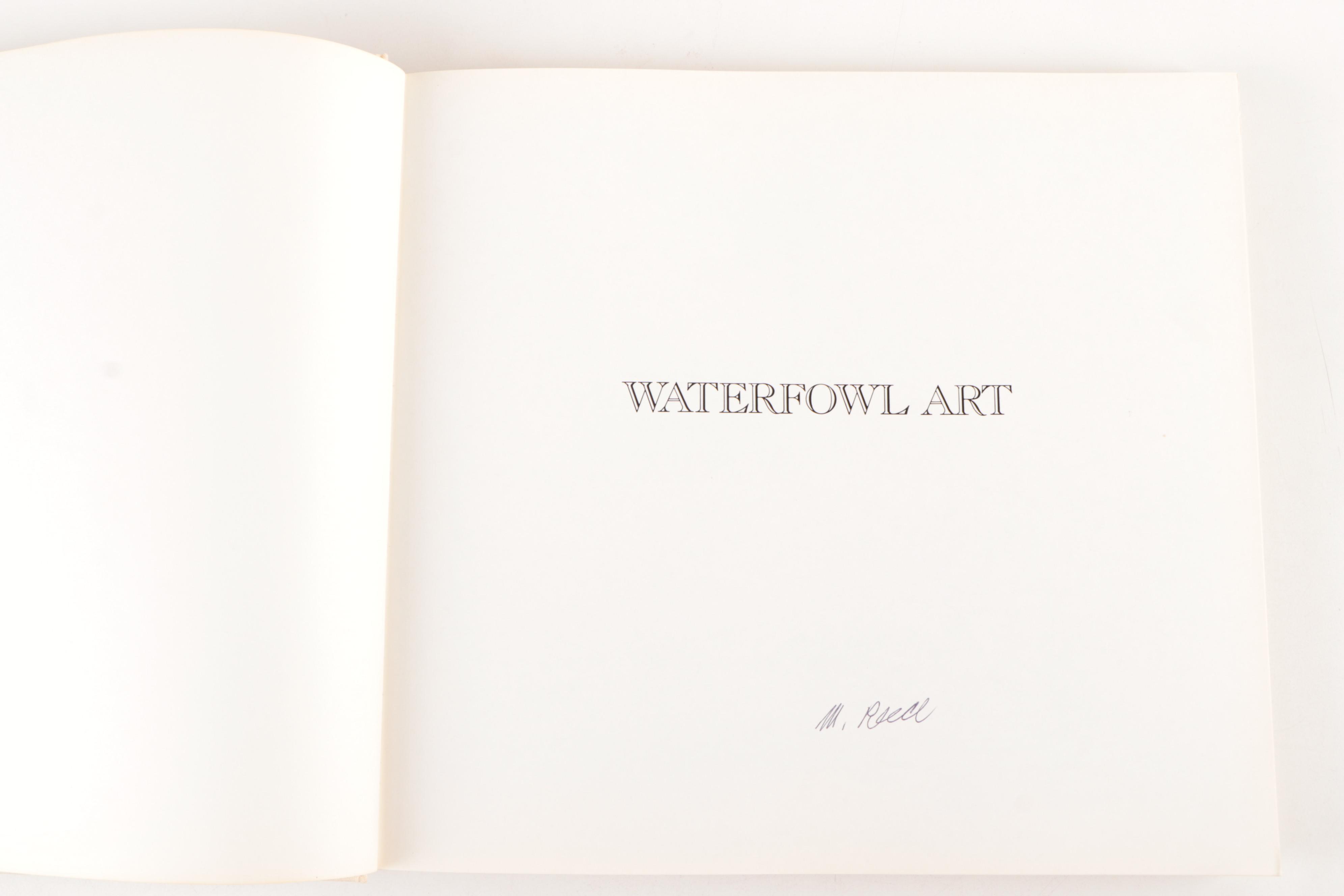 Waterfowl Books Including Signed and Limited Editions Featuring "Hollica Snooze"