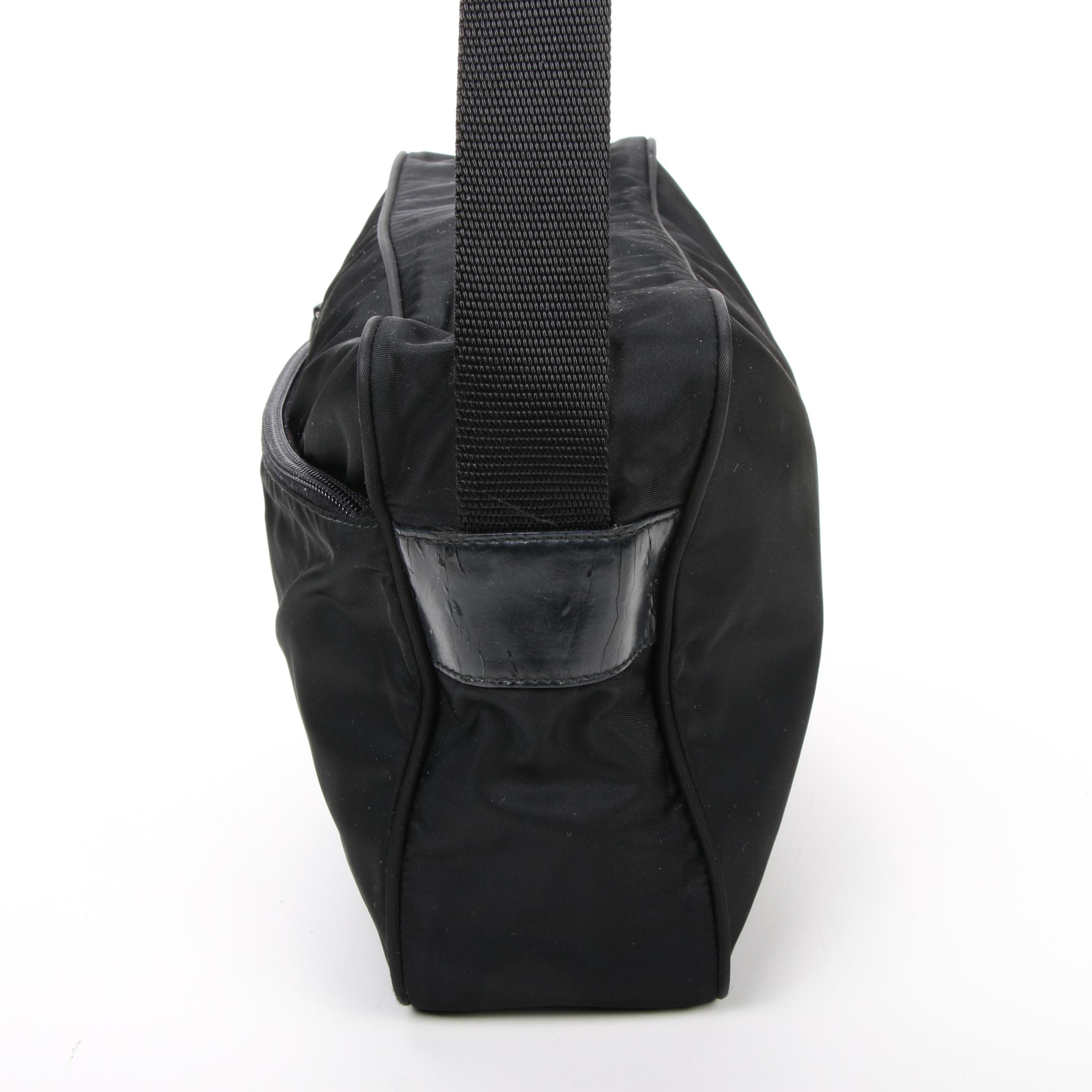 Prada Crossbody Bag in Black Tessuto Nylon