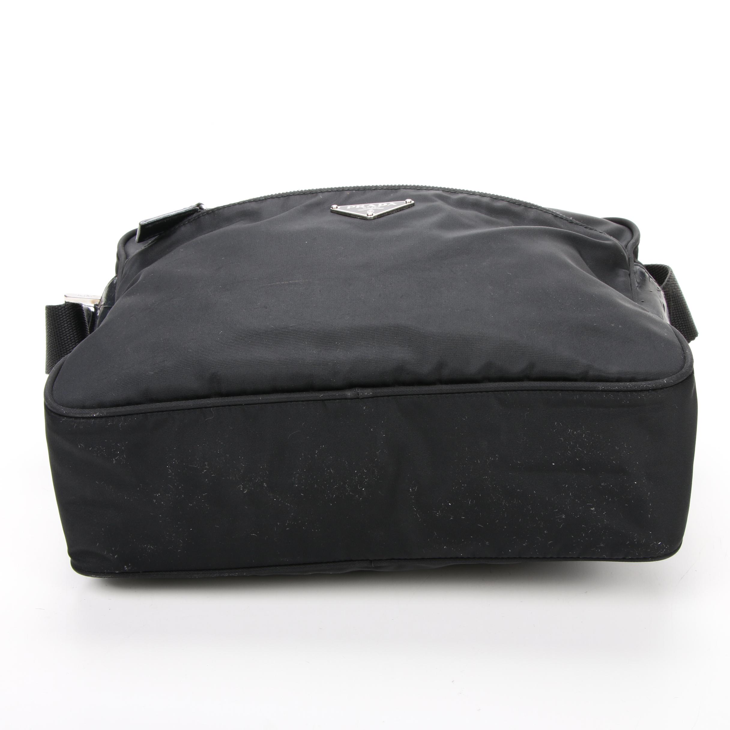 Prada Crossbody Bag in Black Tessuto Nylon