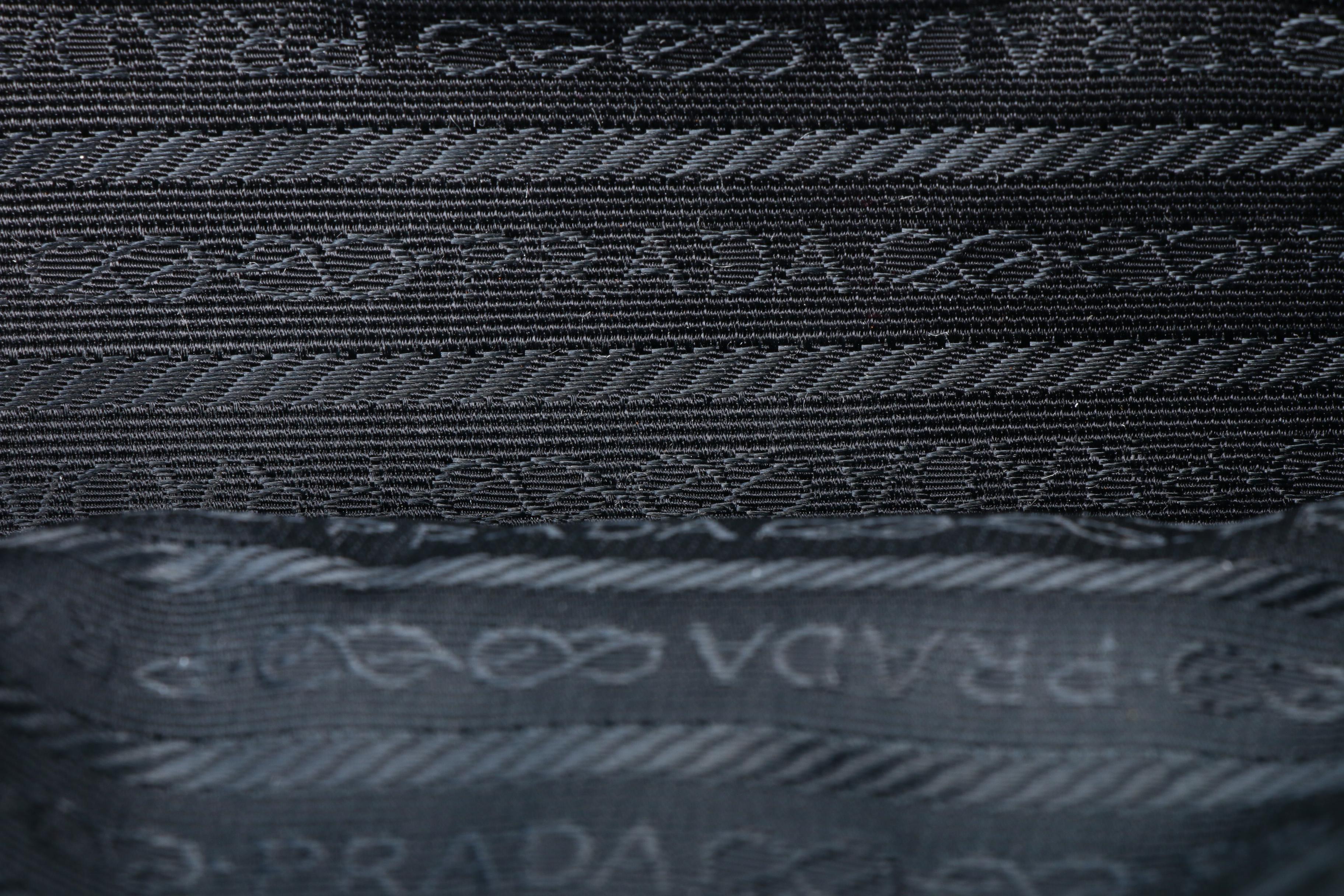 Prada Crossbody Bag in Black Tessuto Nylon