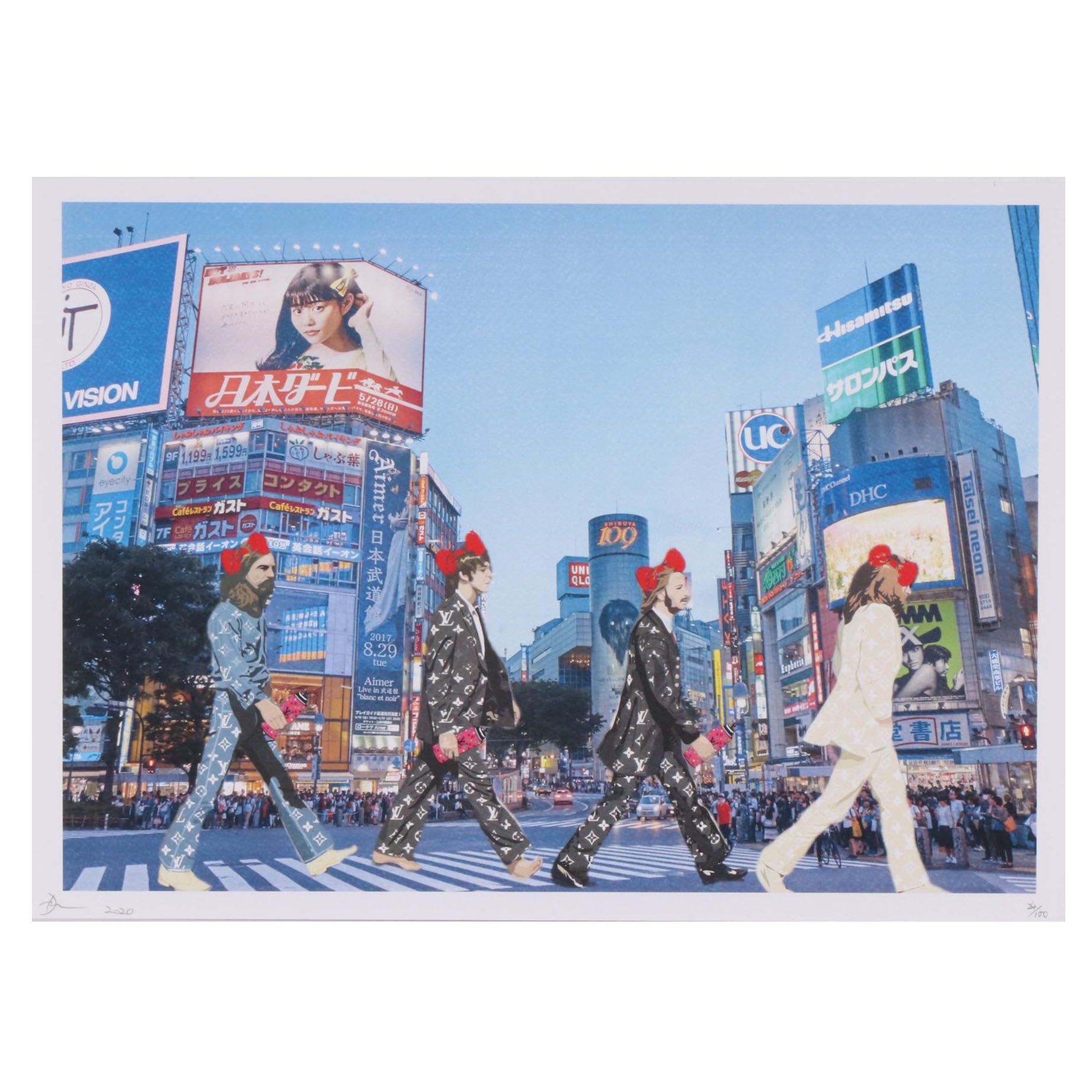 Death NYC Beatles Abbey Road Pop Art Graphic Print, 2020