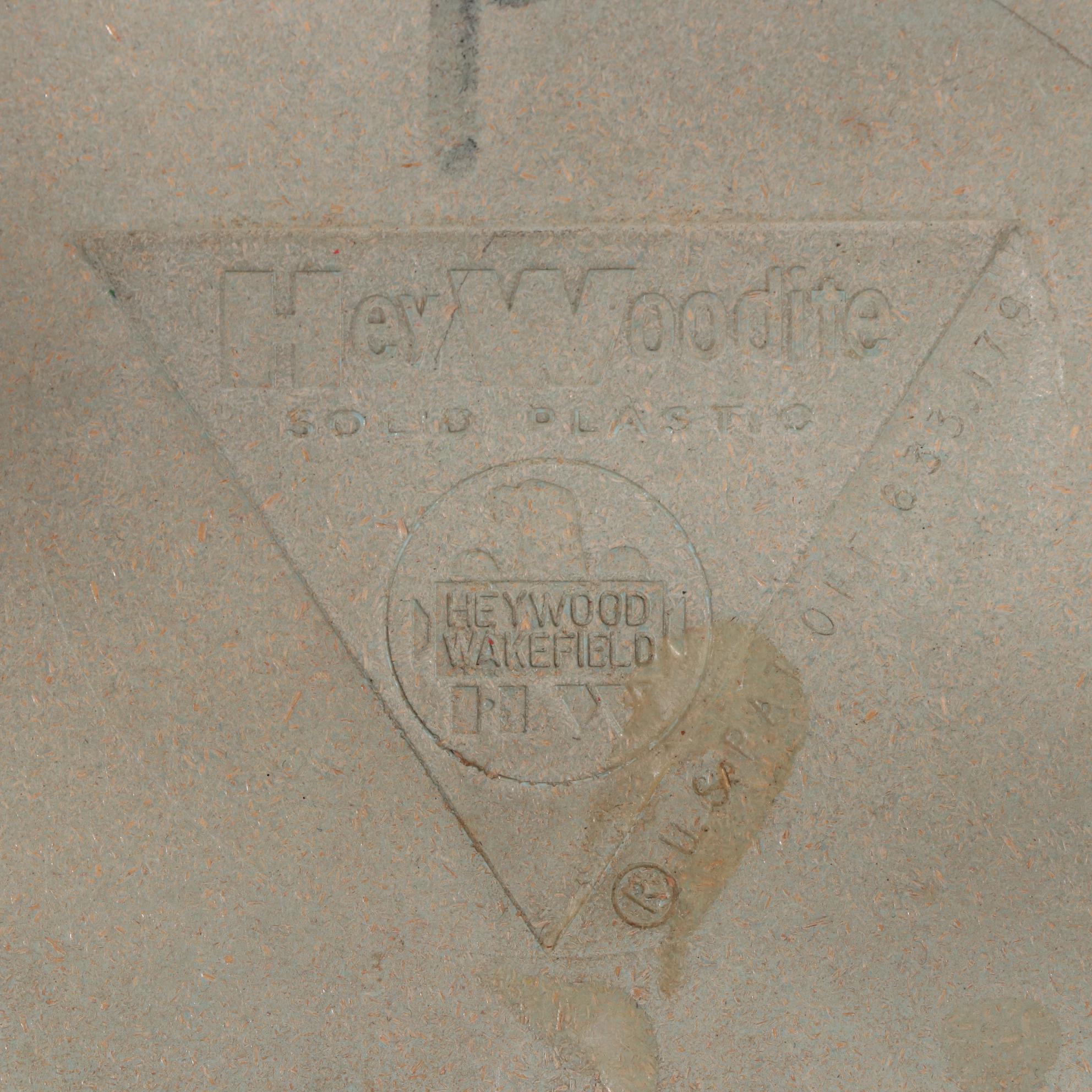 Heywood Wakefield Mid Century Modern HeyWoodite Children's Plastic Chairs