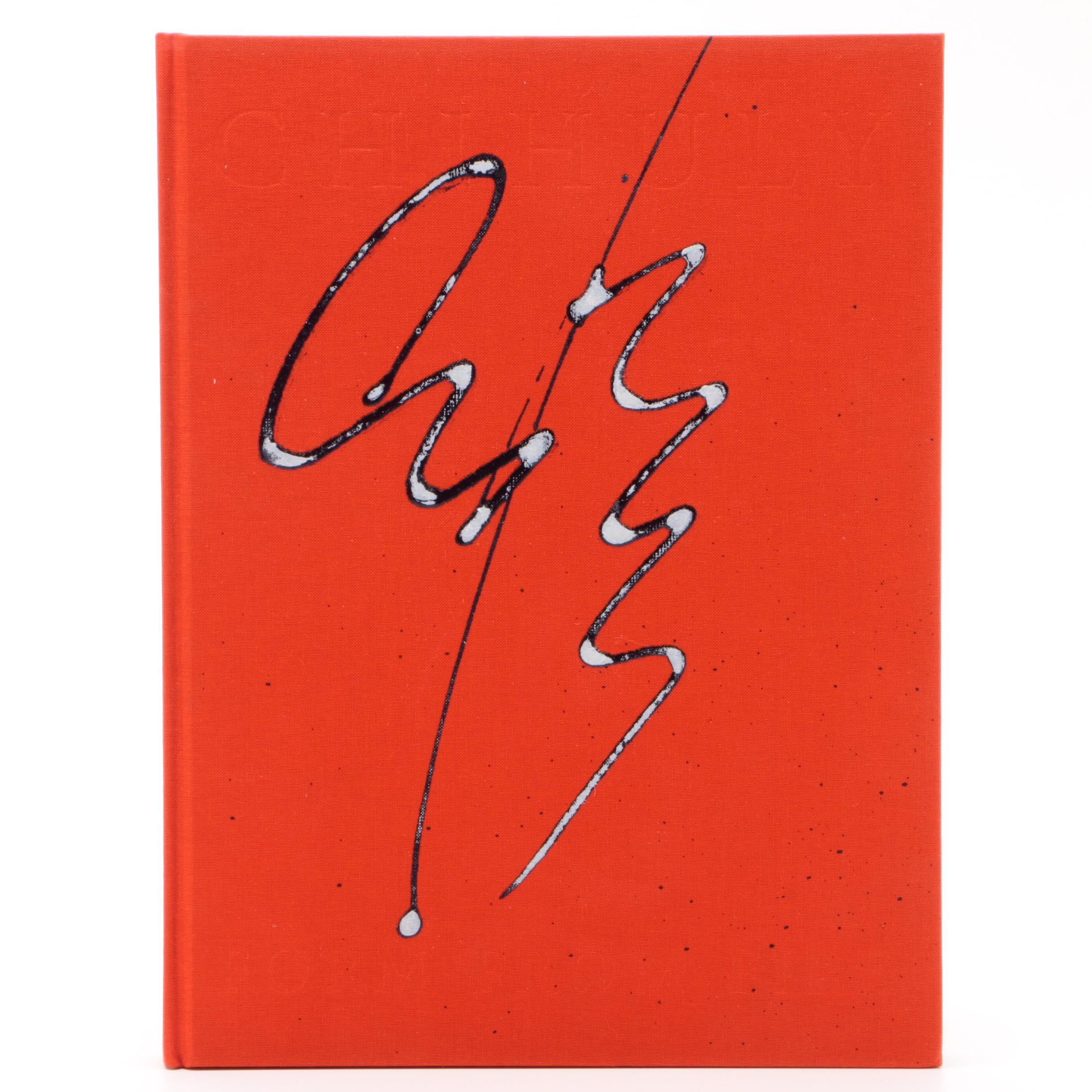 1993 Double Signed "Chihuly Form From Fire" by Dale Chihuly, First Edition  COA