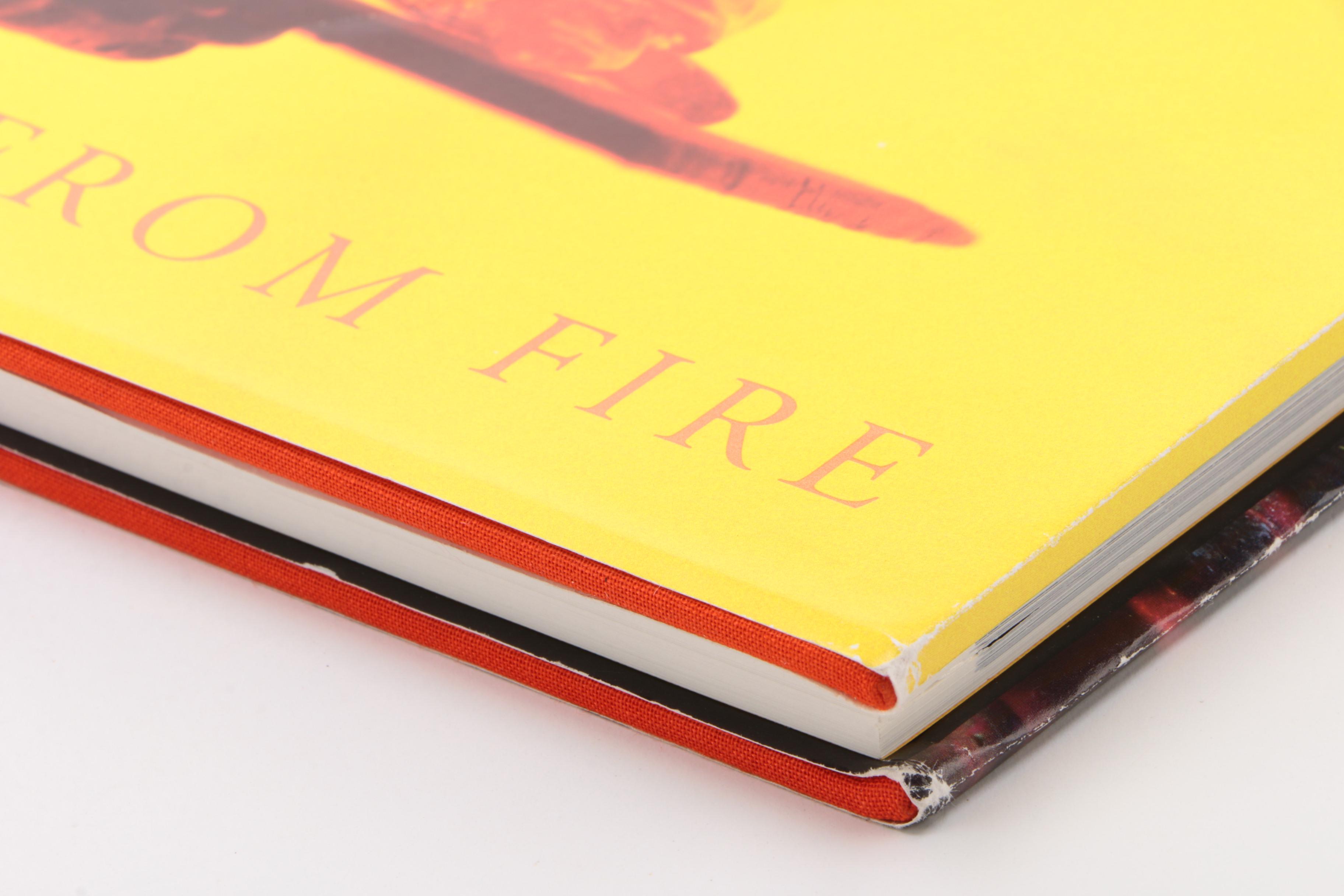 1993 Double Signed "Chihuly Form From Fire" by Dale Chihuly, First Edition  COA