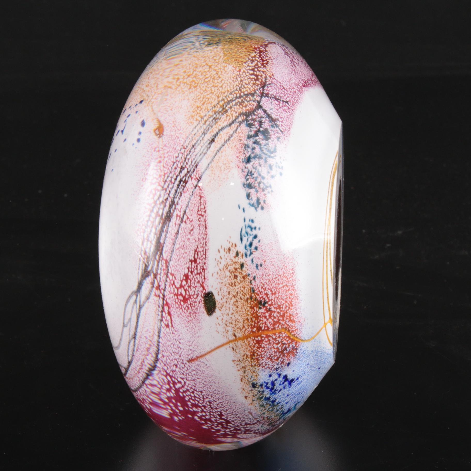 Earl O. James Hand-Blown Art Glass Sculpture