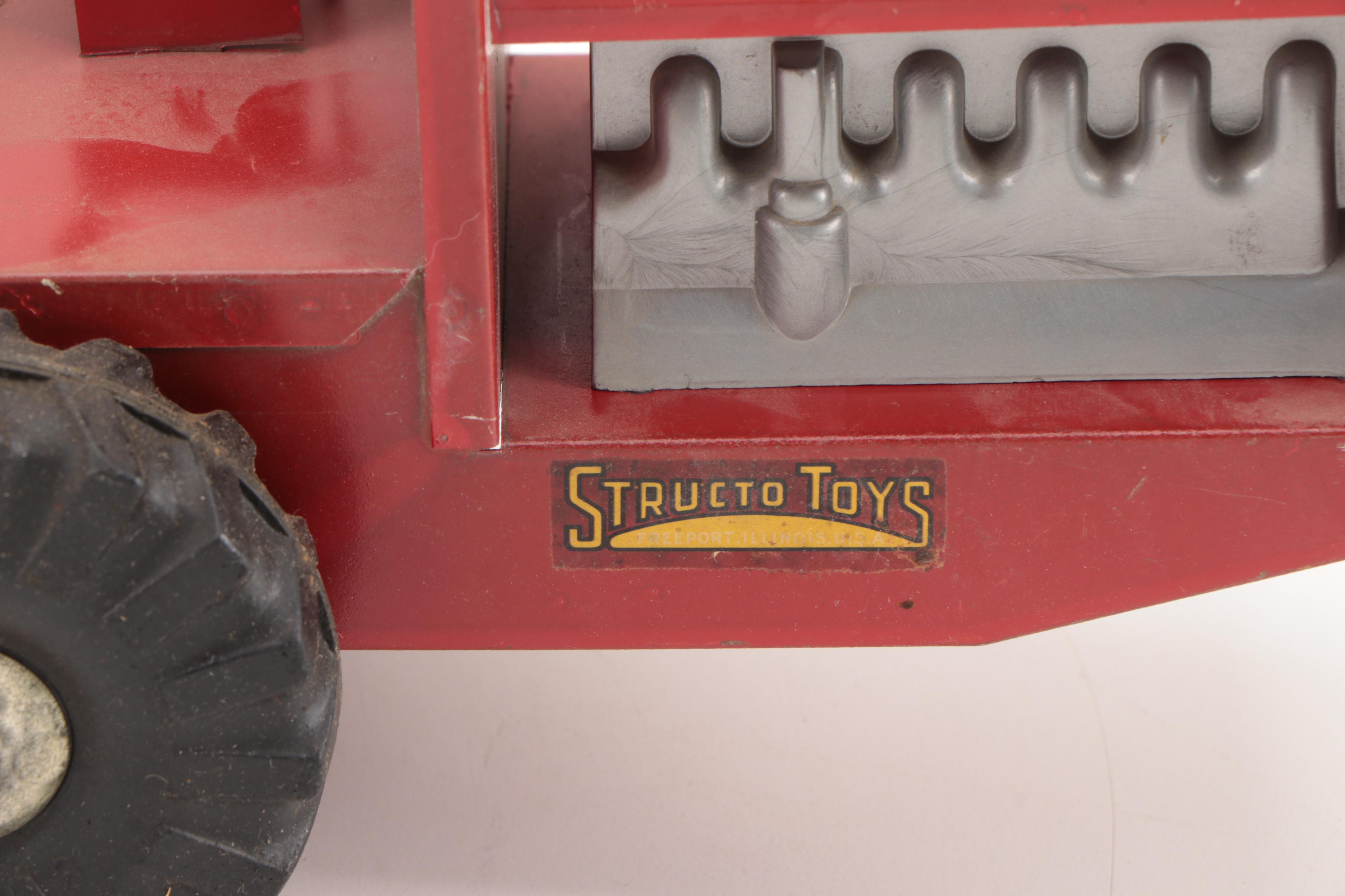 Structo Toys Rocker Model 310 Construction Vehicle, Mid-20th C.