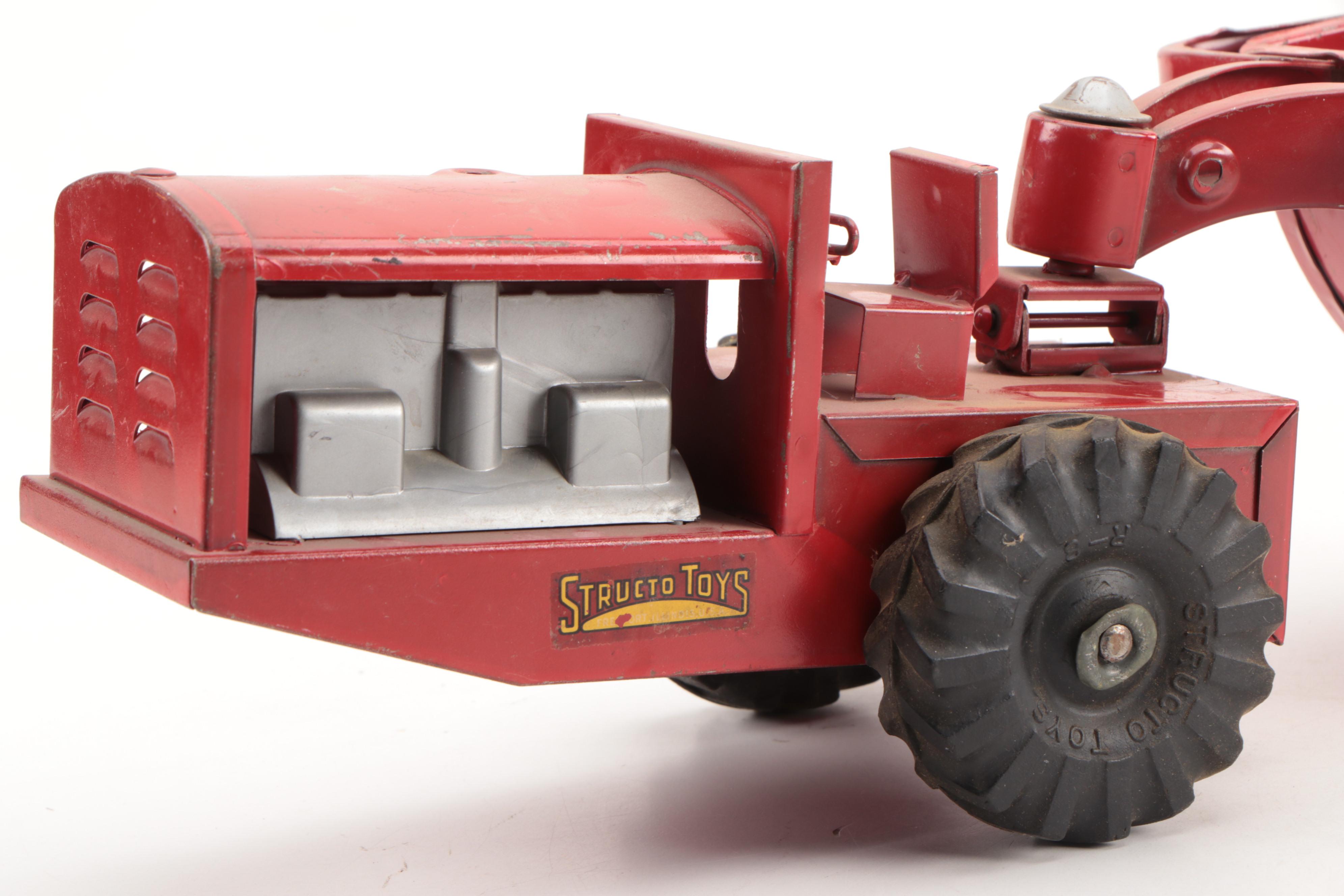 Structo Toys Rocker Model 310 Construction Vehicle, Mid-20th C.