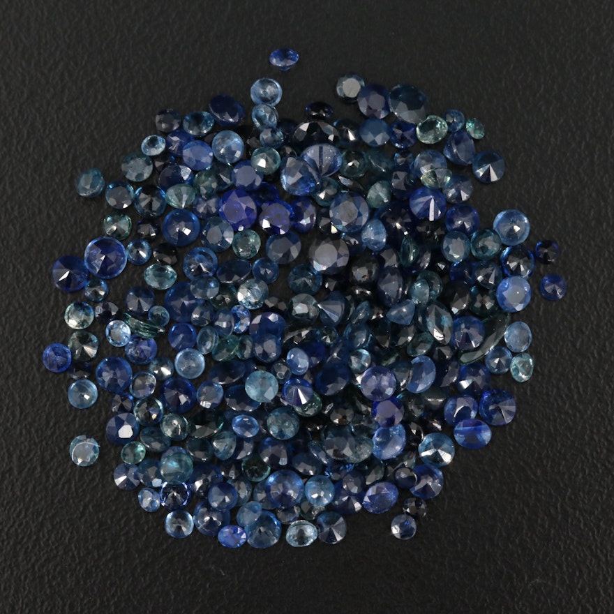 Loose 25.47 CTW Faceted Sapphires