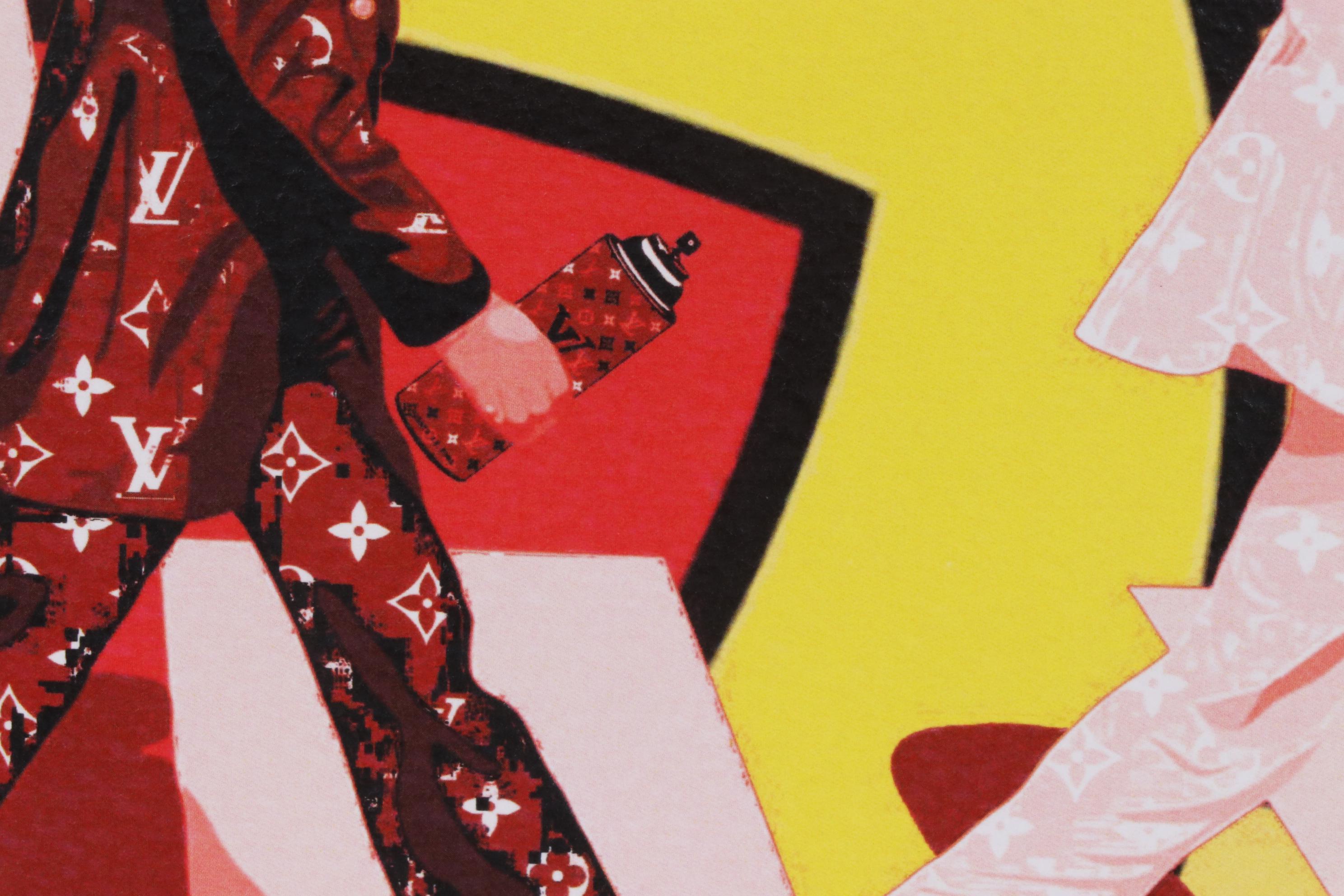 Death NYC Graphic Print Beatles in Louis Vuitton on Abbey Road, 2020