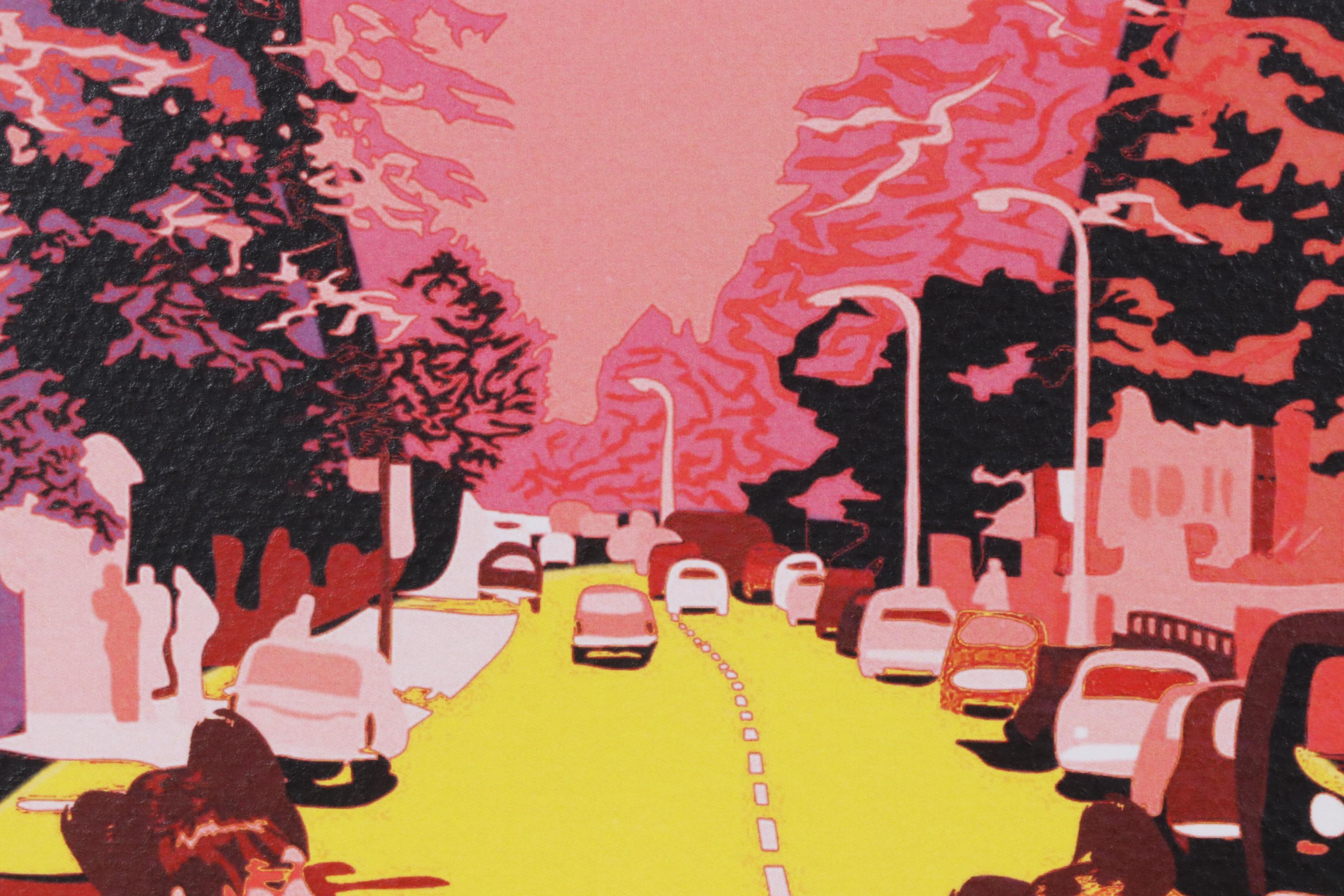 Death NYC Graphic Print Beatles in Louis Vuitton on Abbey Road, 2020