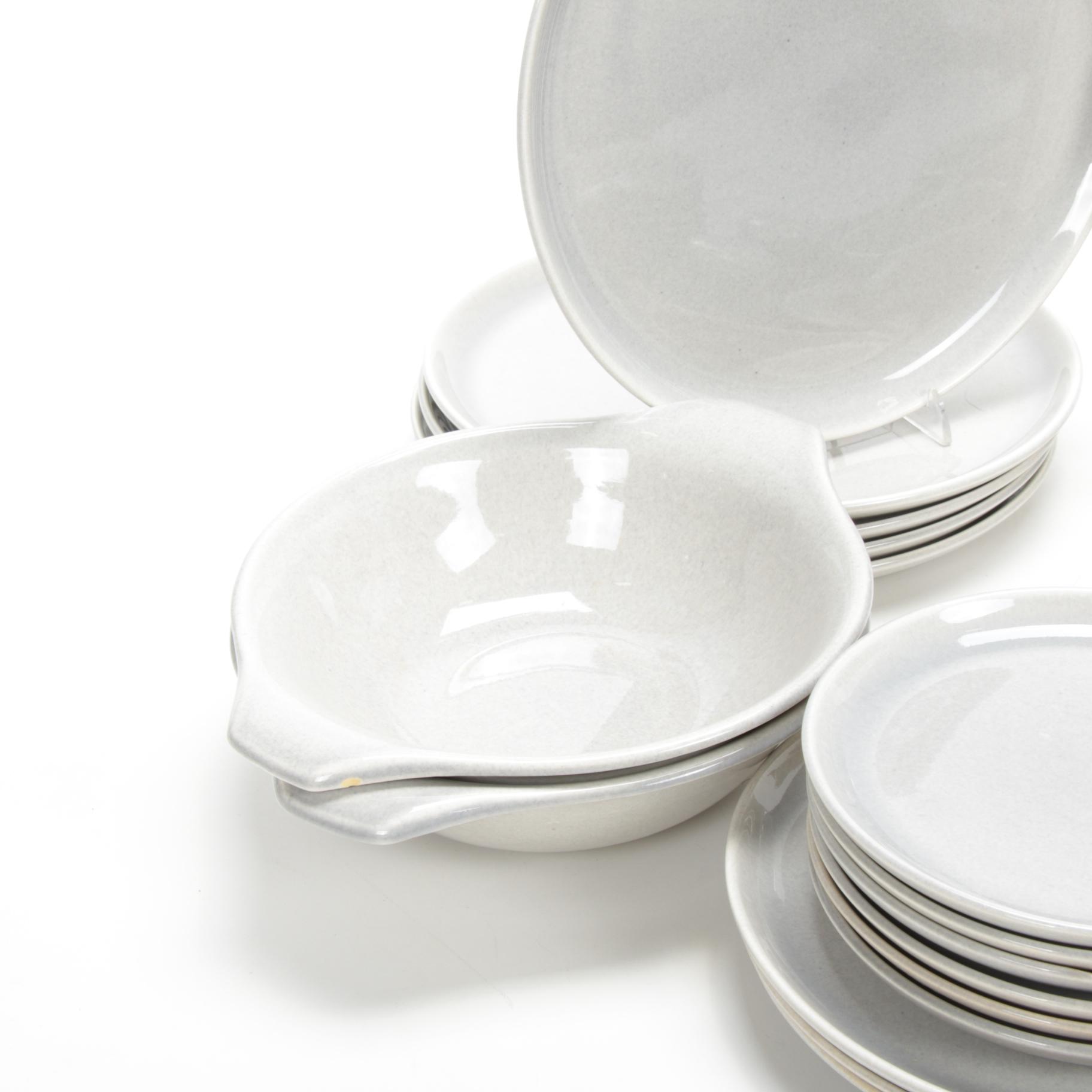 Russel Wright "American Modern" Grey Ceramic Dinnerware