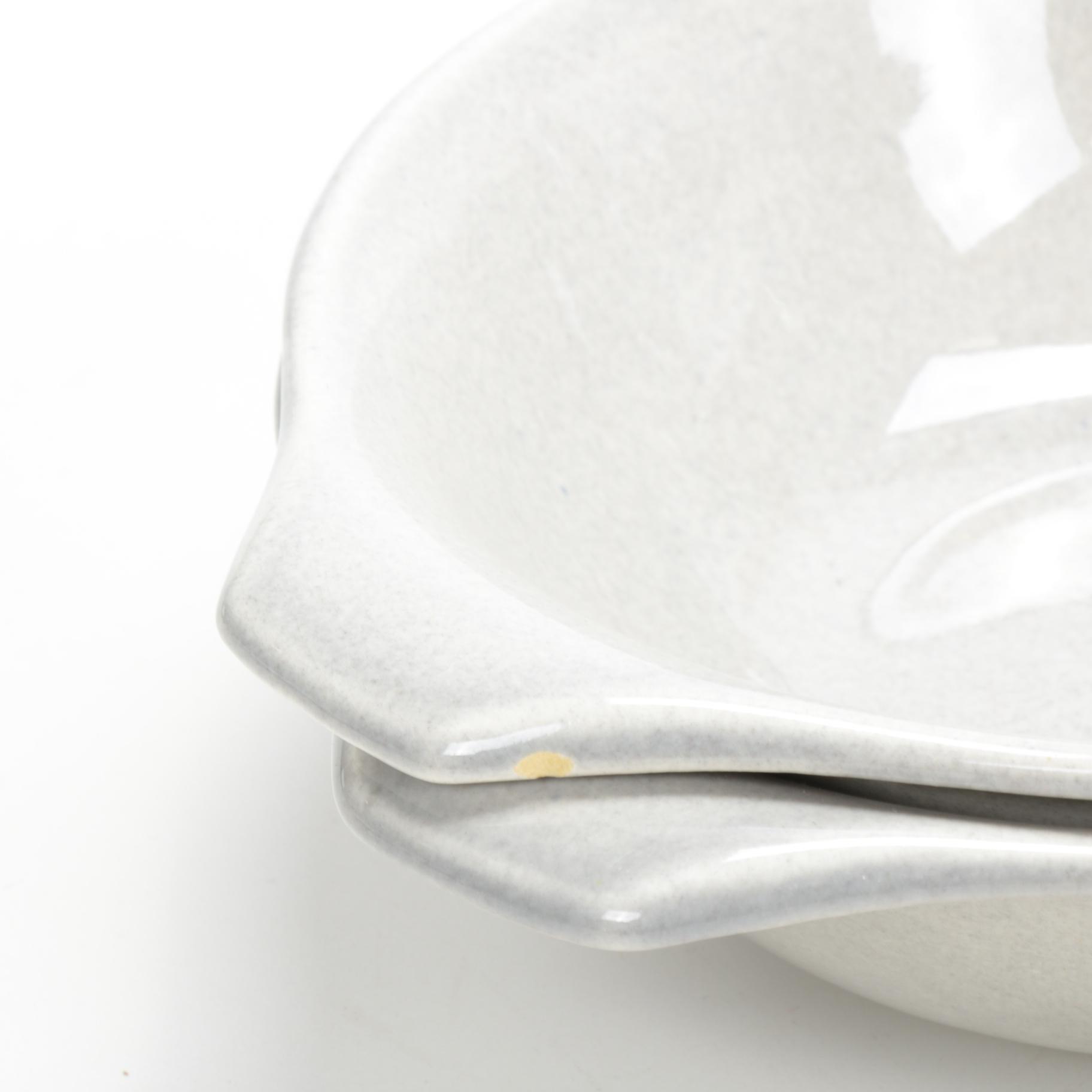 Russel Wright "American Modern" Grey Ceramic Dinnerware