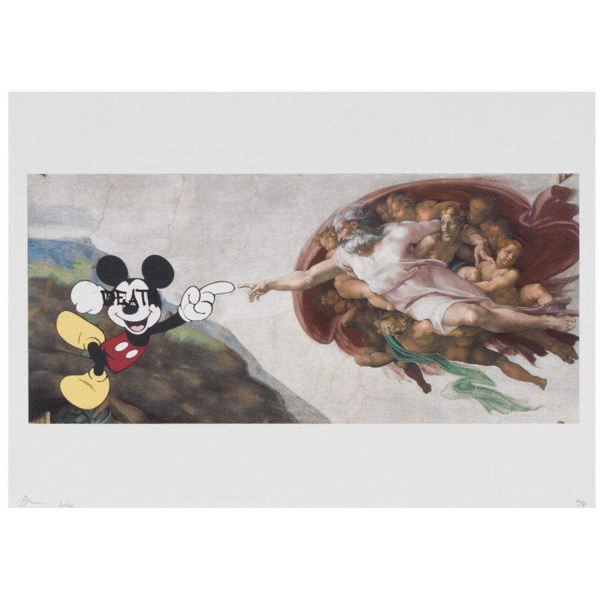 Death NYC Graphic Print "Mouse Creation", 2020