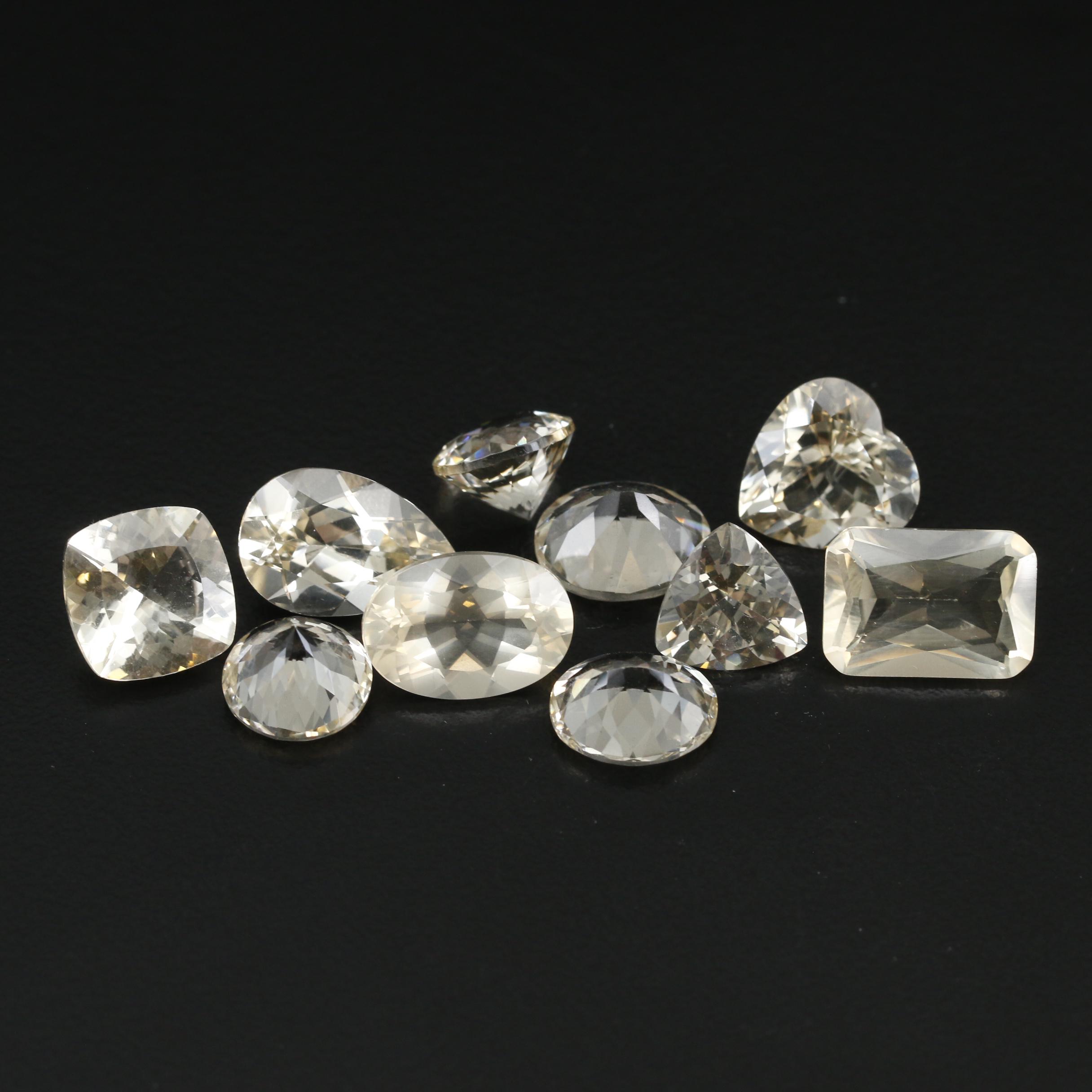 Loose 44.30 CTW Mixed Cut Labradorites