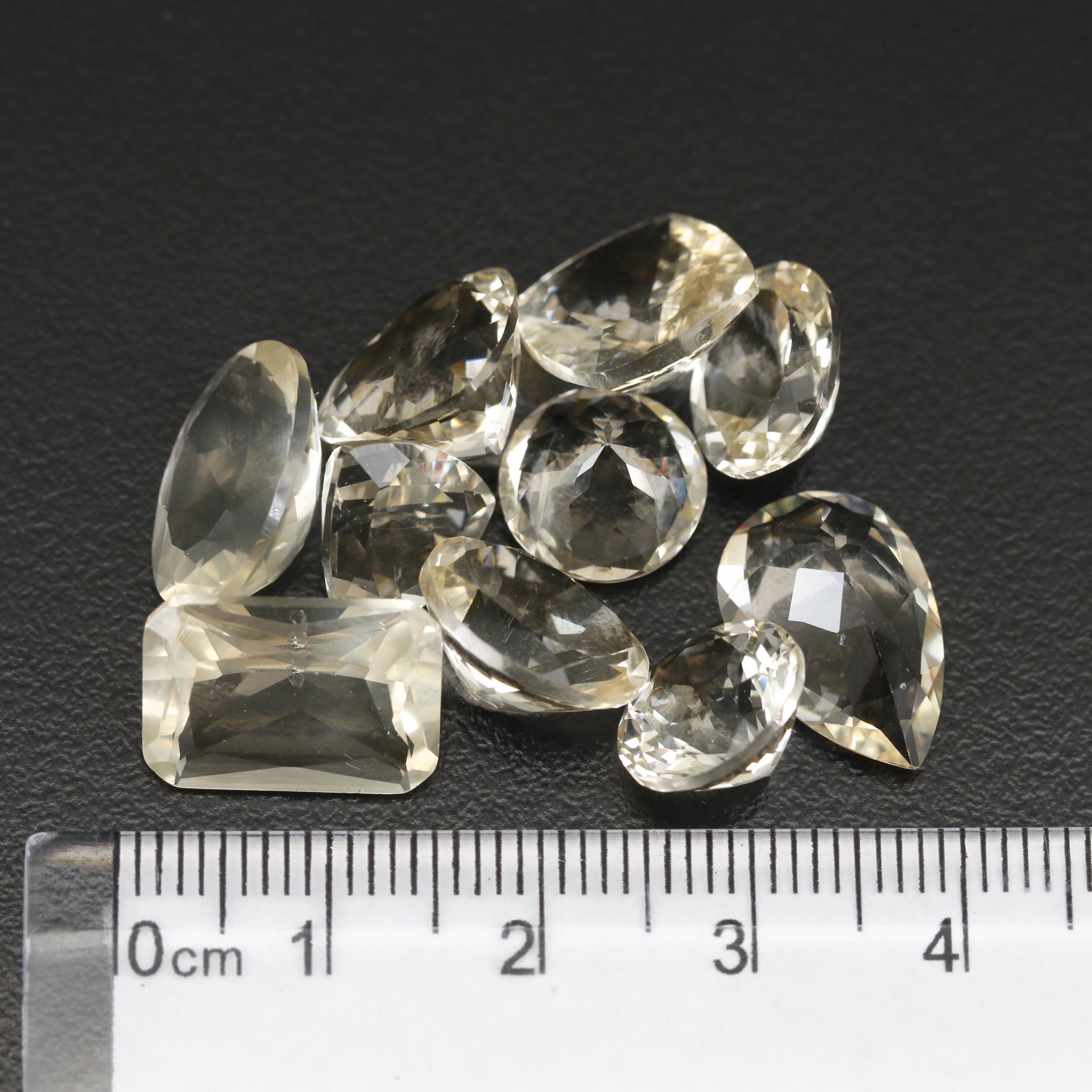 Loose 44.30 CTW Mixed Cut Labradorites