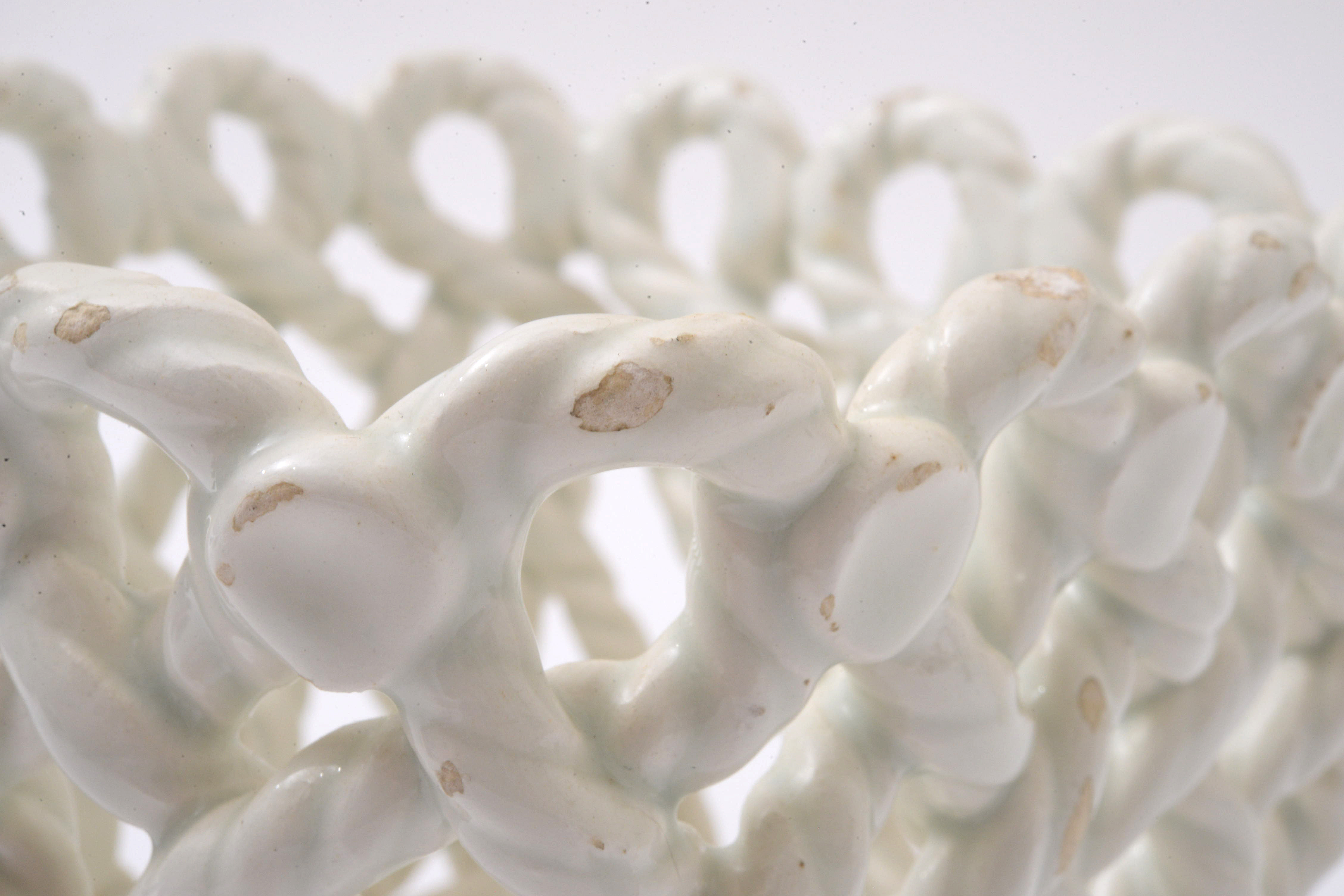 Ceramic Rope Basket Cachepots