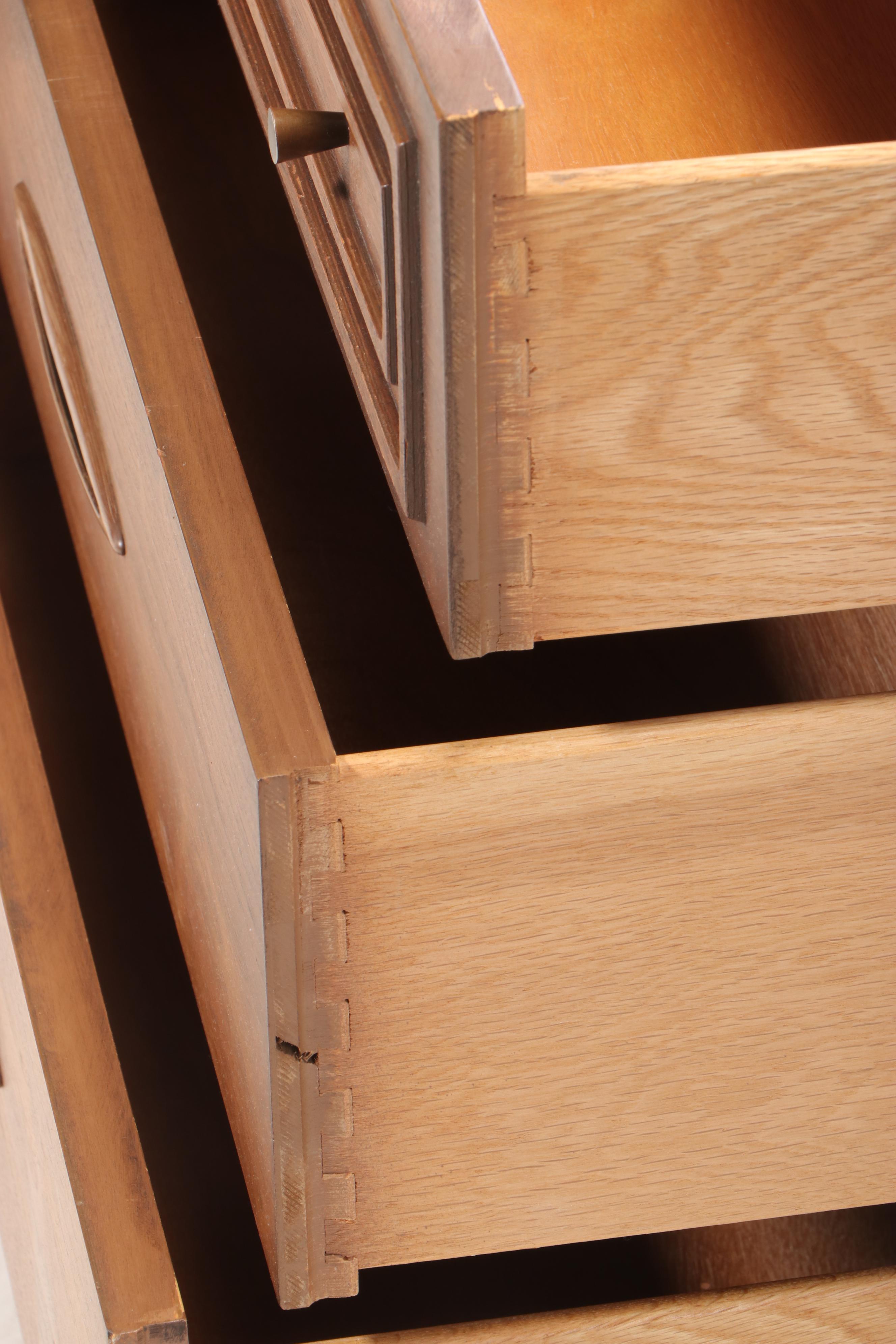 Broyhill Premier Mid Century Modern Walnut "Sculptra" Dresser