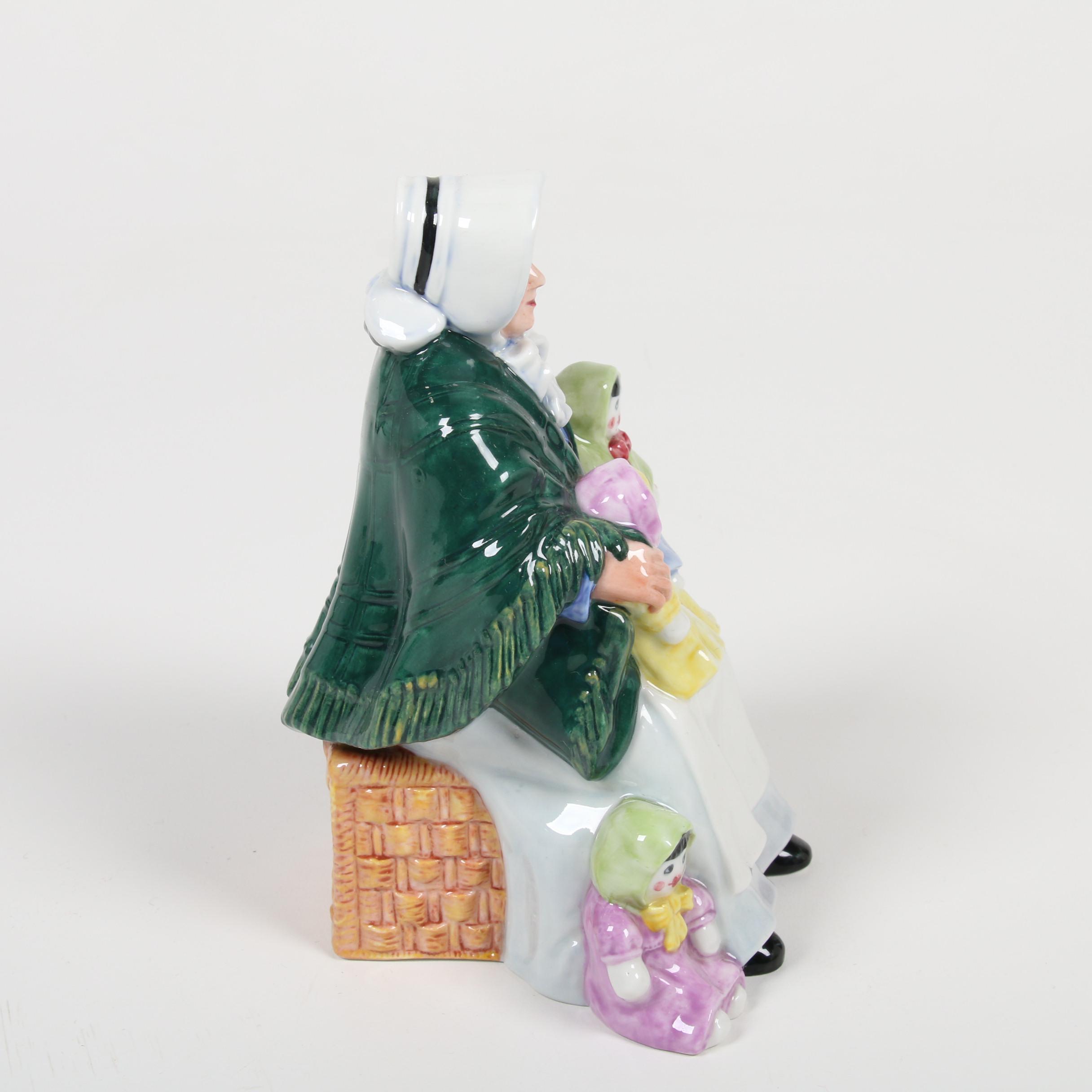 Royal Doulton Signed "Santa Claus" and Other Porcelain Figurines