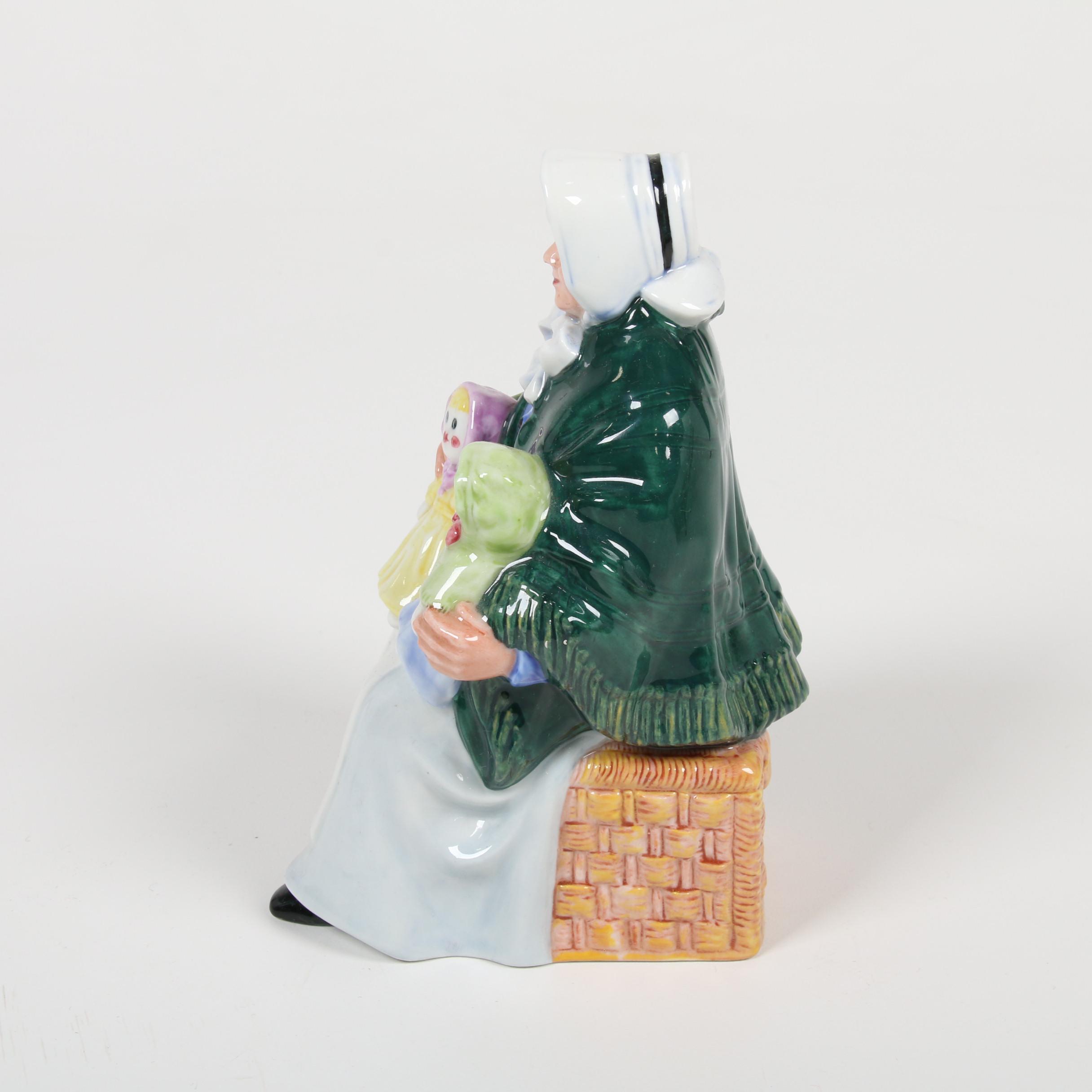 Royal Doulton Signed "Santa Claus" and Other Porcelain Figurines