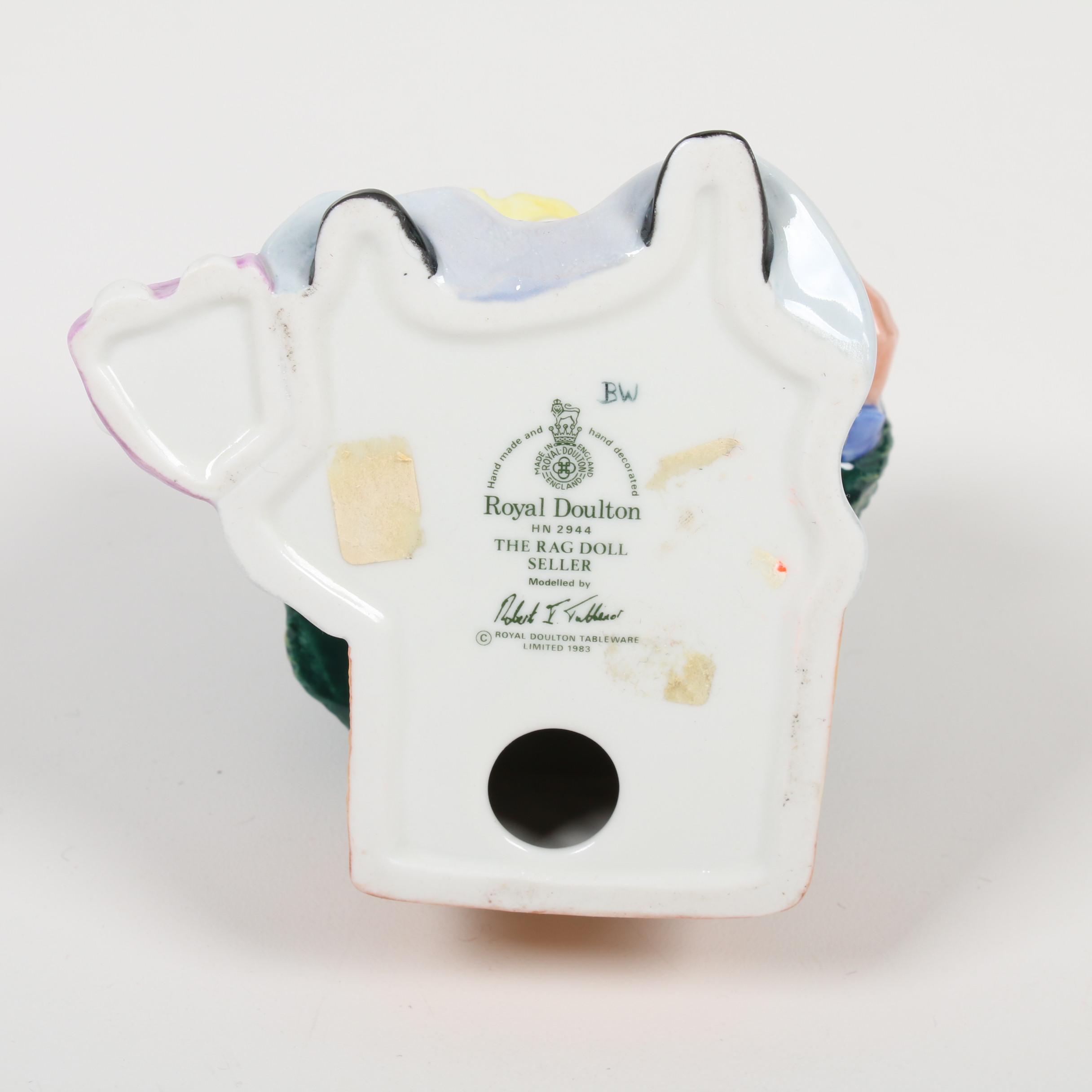 Royal Doulton Signed "Santa Claus" and Other Porcelain Figurines