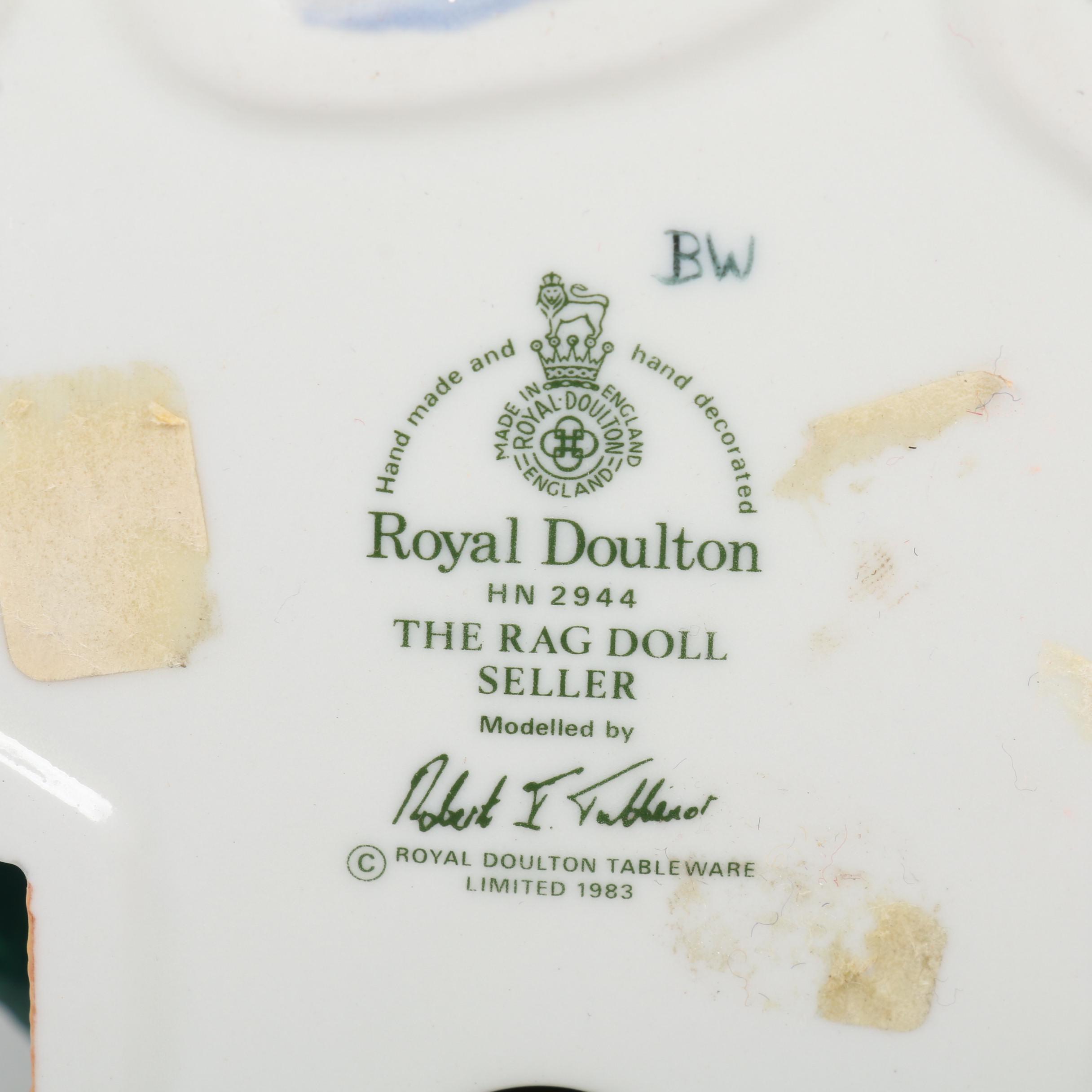 Royal Doulton Signed "Santa Claus" and Other Porcelain Figurines