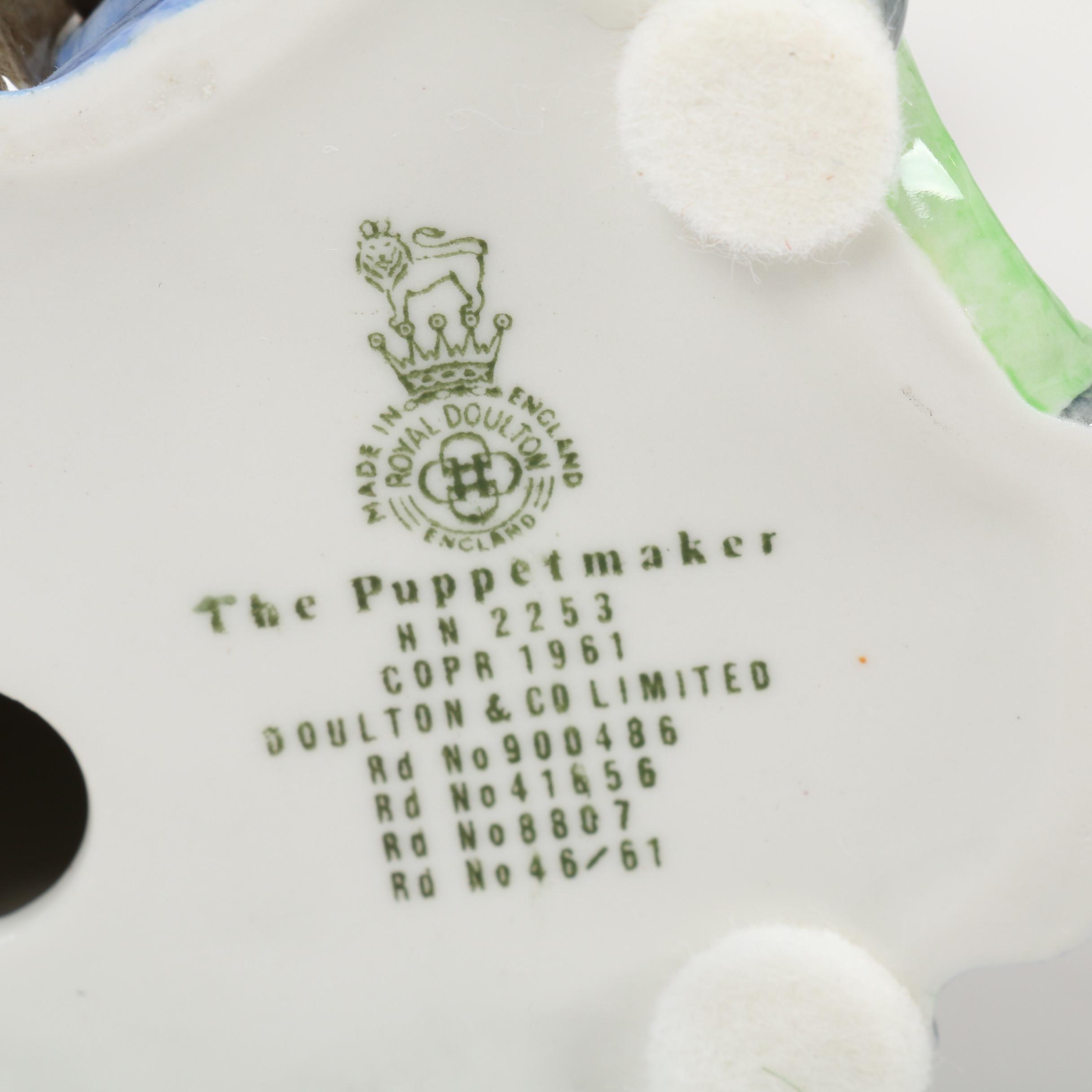 Royal Doulton Signed "Santa Claus" and Other Porcelain Figurines