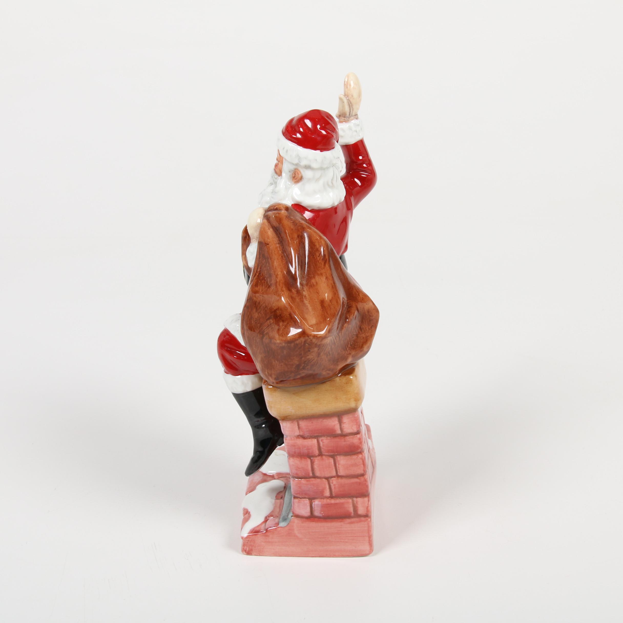 Royal Doulton Signed "Santa Claus" and Other Porcelain Figurines