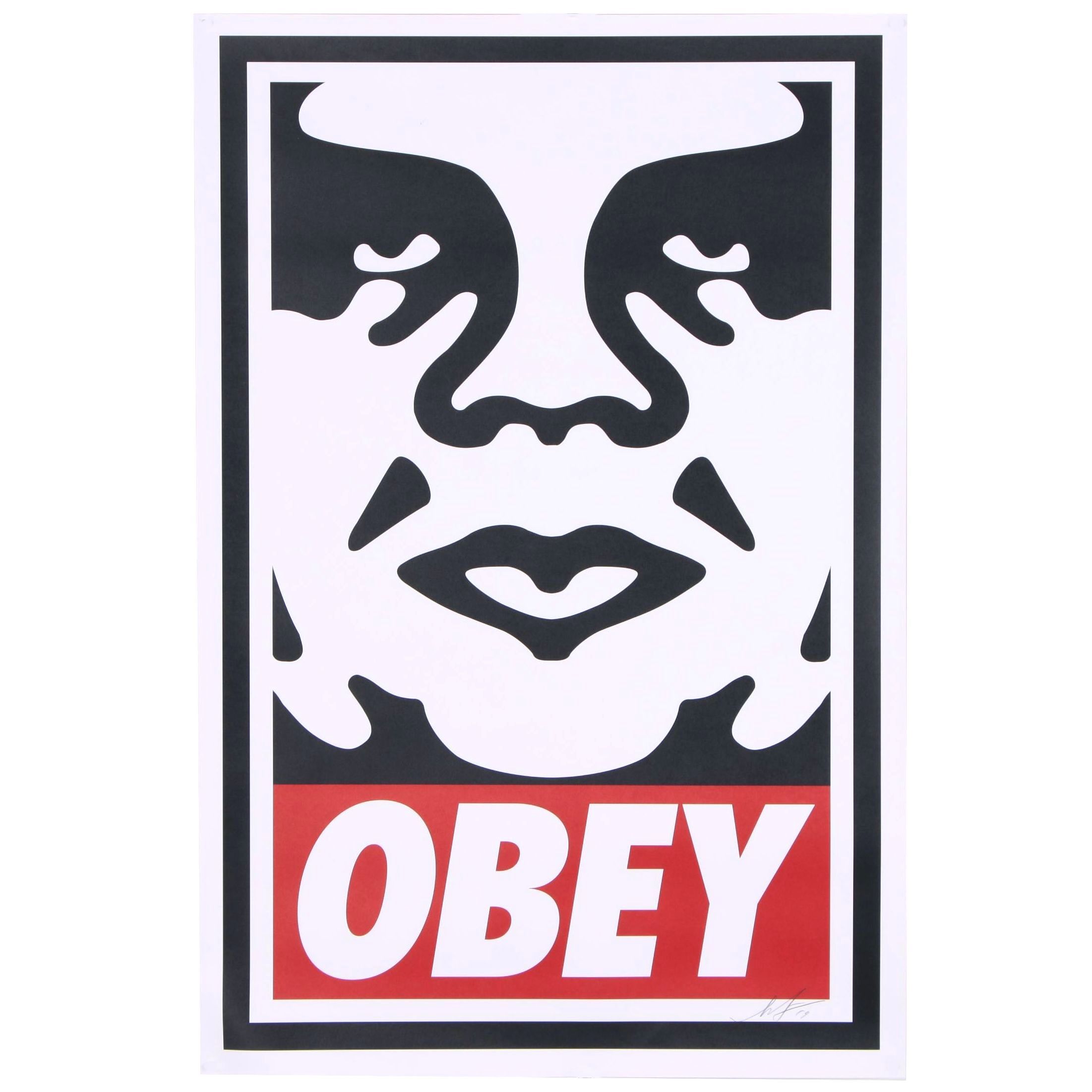 Shepard Fairey Offset Poster "Obey", 2019