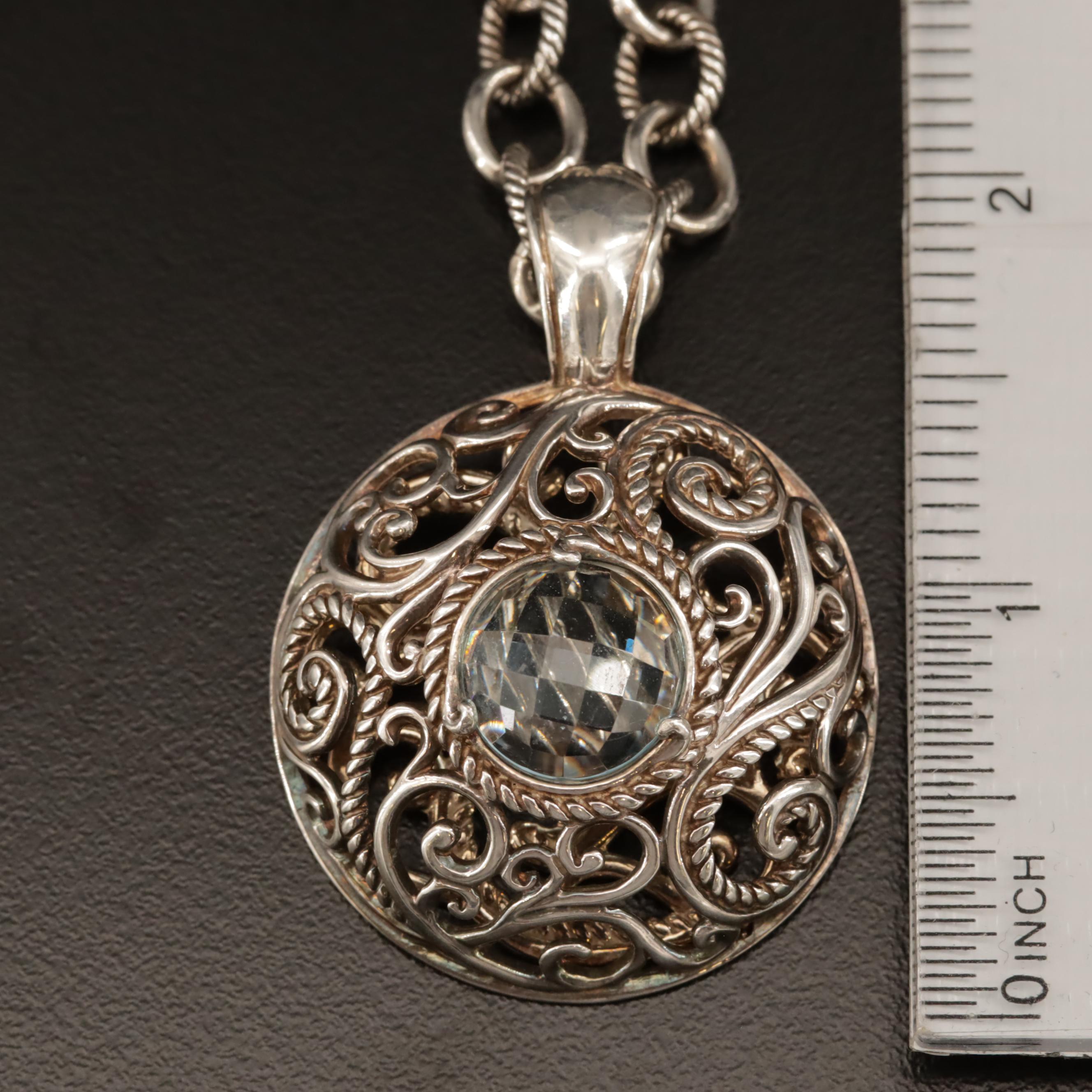 Sterling Silver Necklaces Featuring Carolyn Pollack for Relios