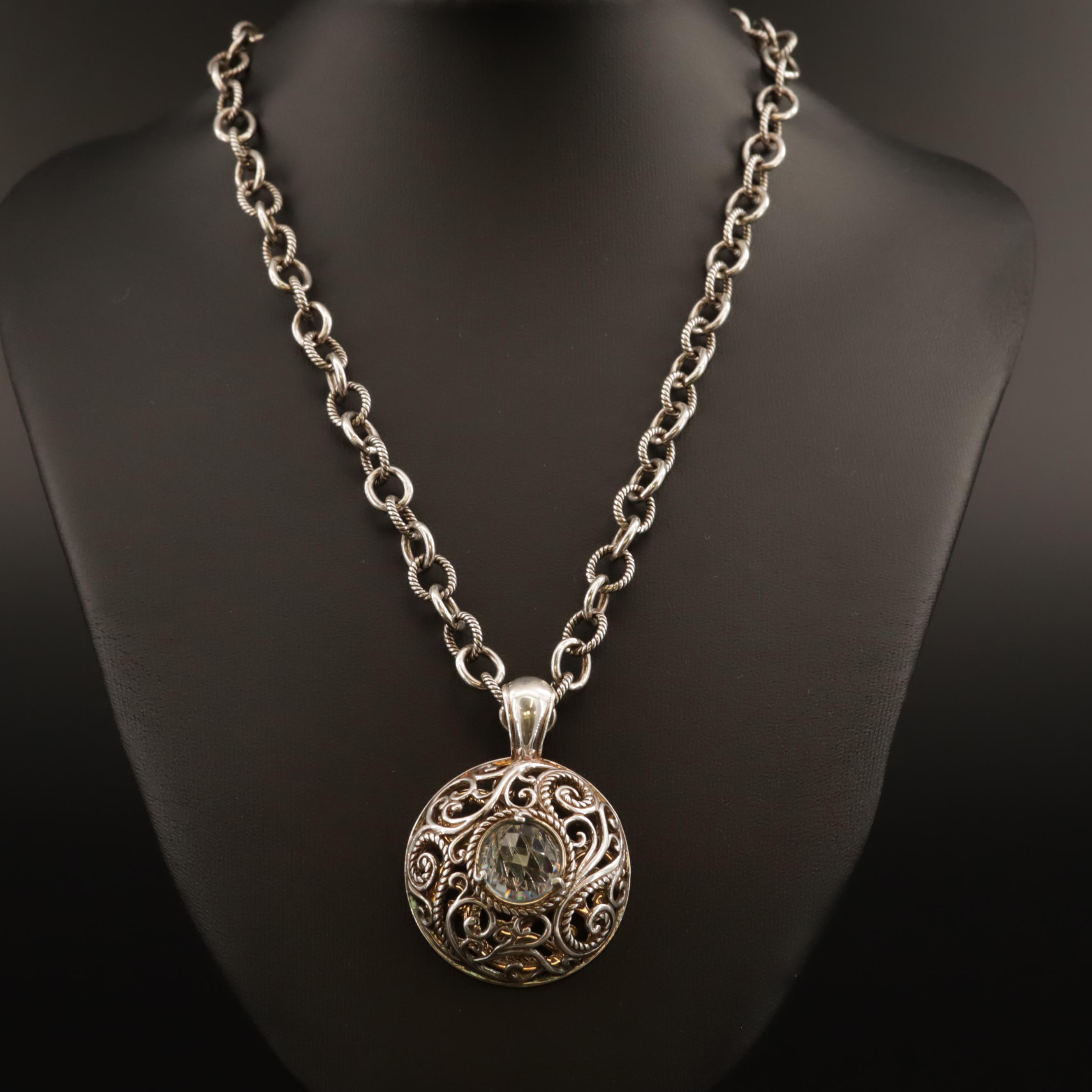 Sterling Silver Necklaces Featuring Carolyn Pollack for Relios