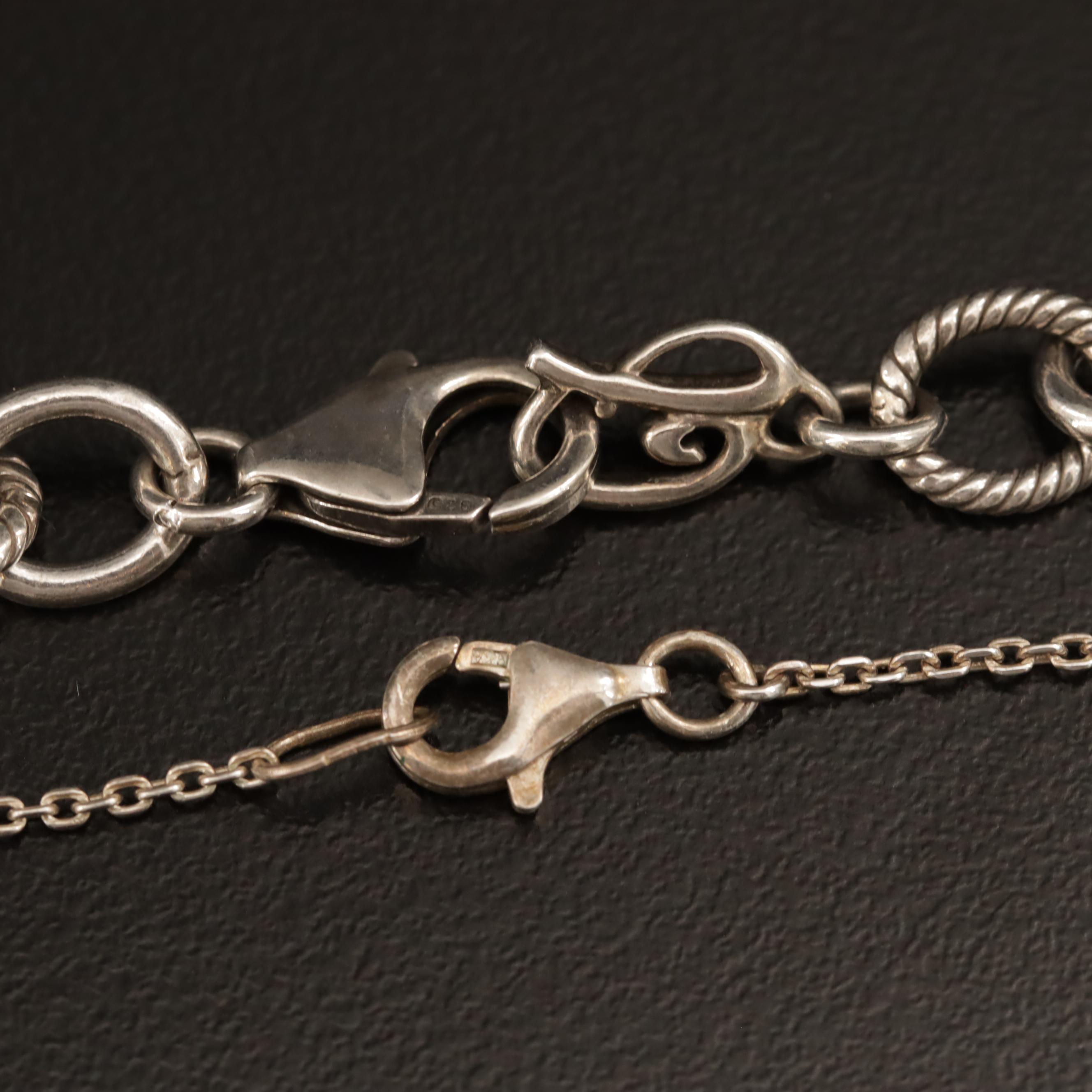 Sterling Silver Necklaces Featuring Carolyn Pollack for Relios