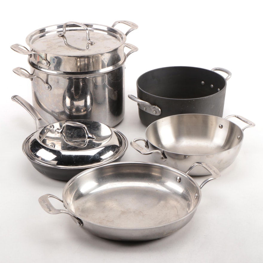 All-Clad Stainless Steel All-In-One Pan with Wolfgang Puck Cookware and More