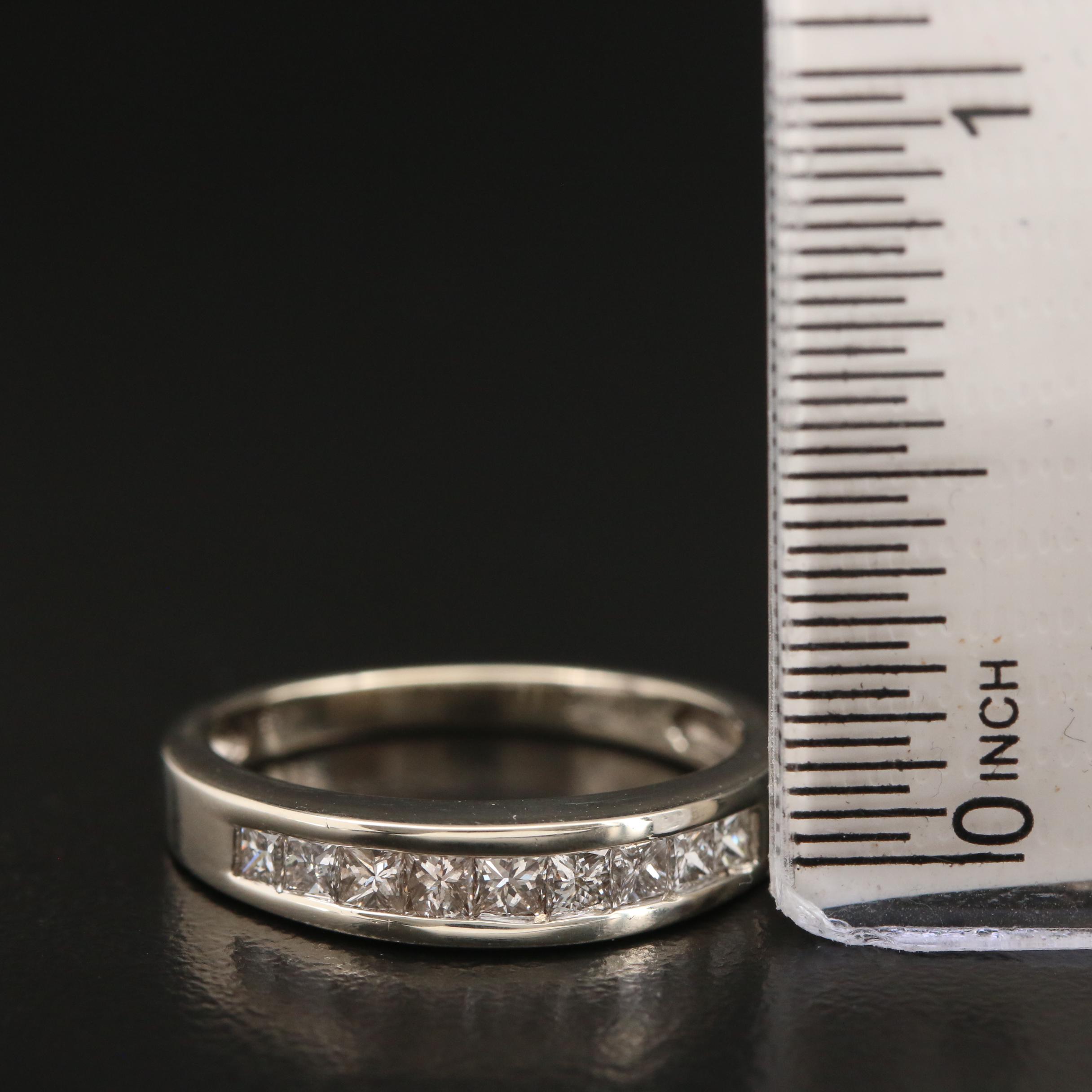 14K Channel Set Diamond Band