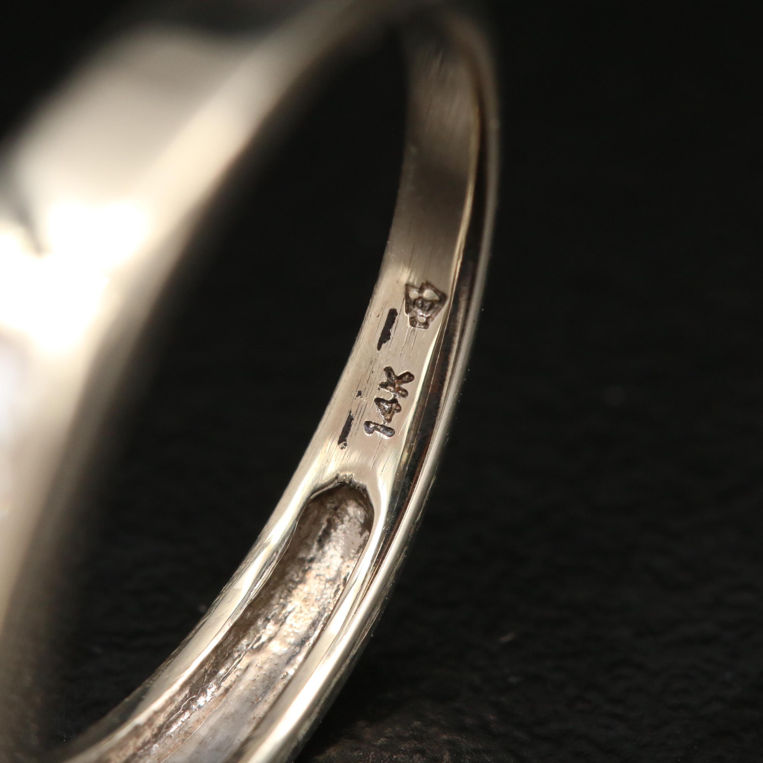 14K Channel Set Diamond Band