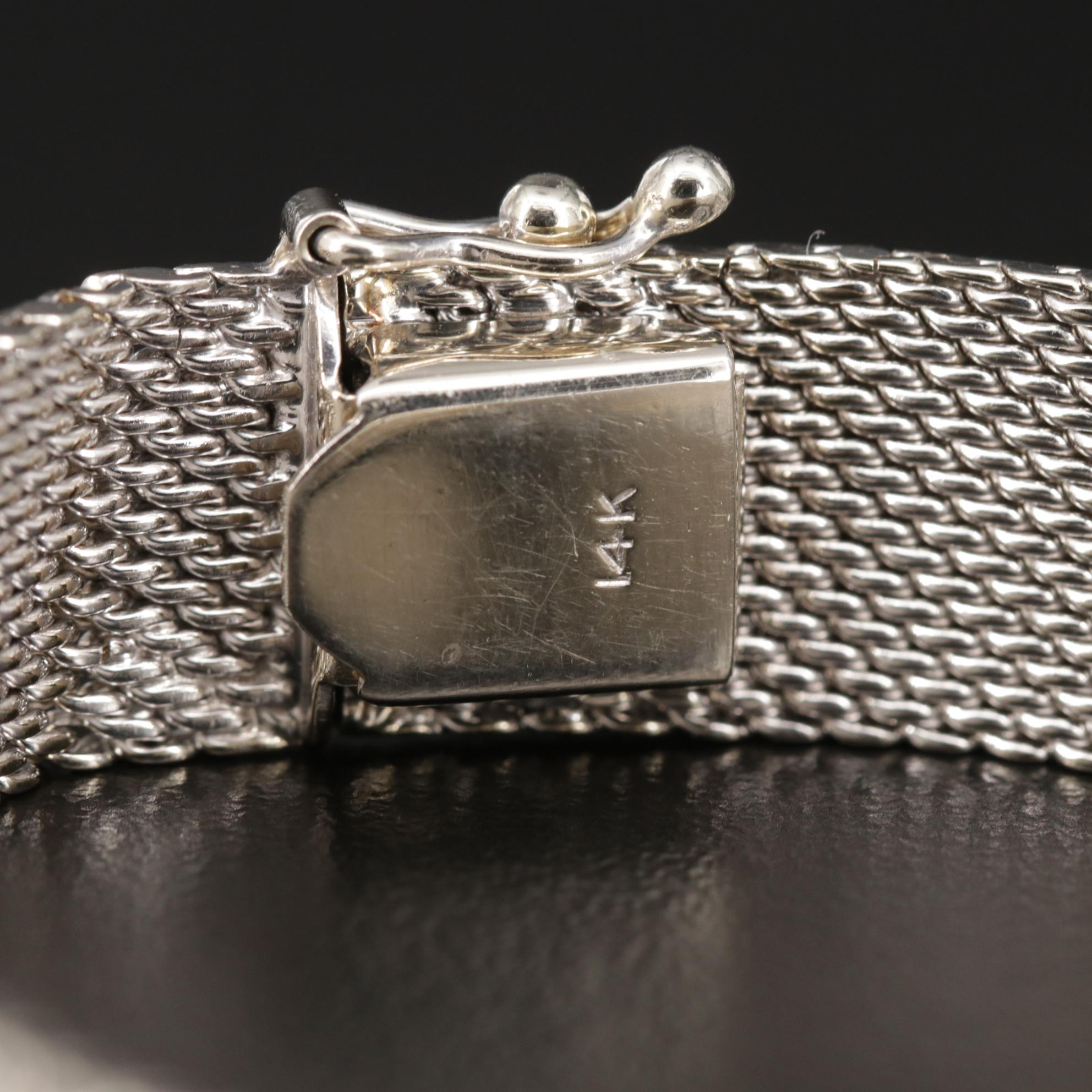 Rolex Cocktail Watch 14K Gold Stem Wind Watch