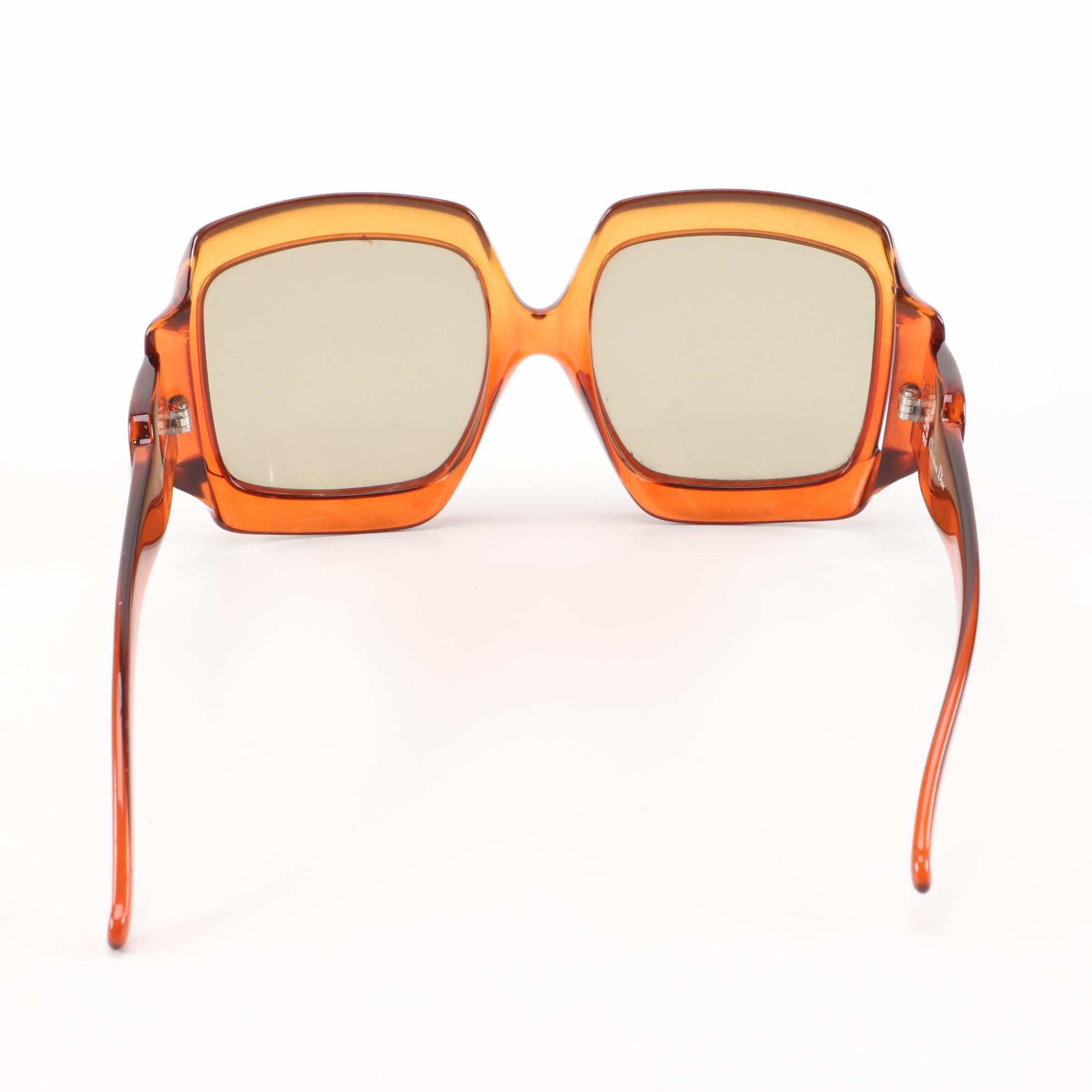 Christian Dior Ombre Oversize Style Sunglasses