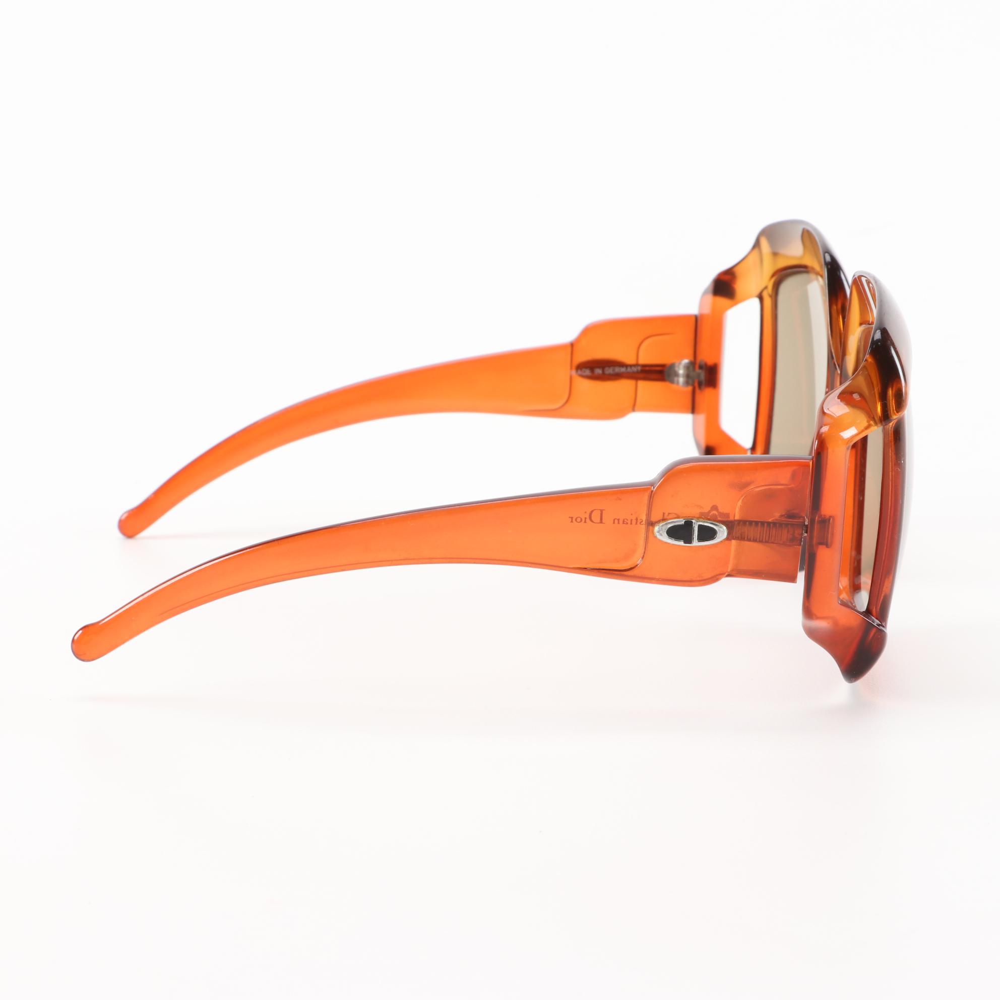 Christian Dior Ombre Oversize Style Sunglasses