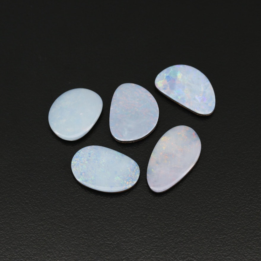 Loose Freeform Opal Triplet Cabochons