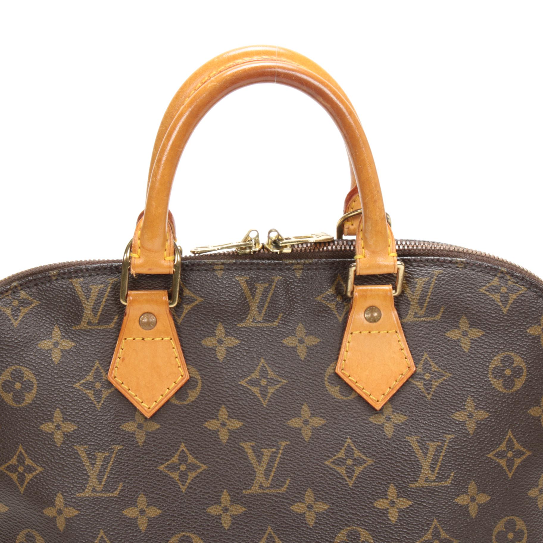 Louis Vuitton Alma PM in Monogram Canvas and Vachetta Leather