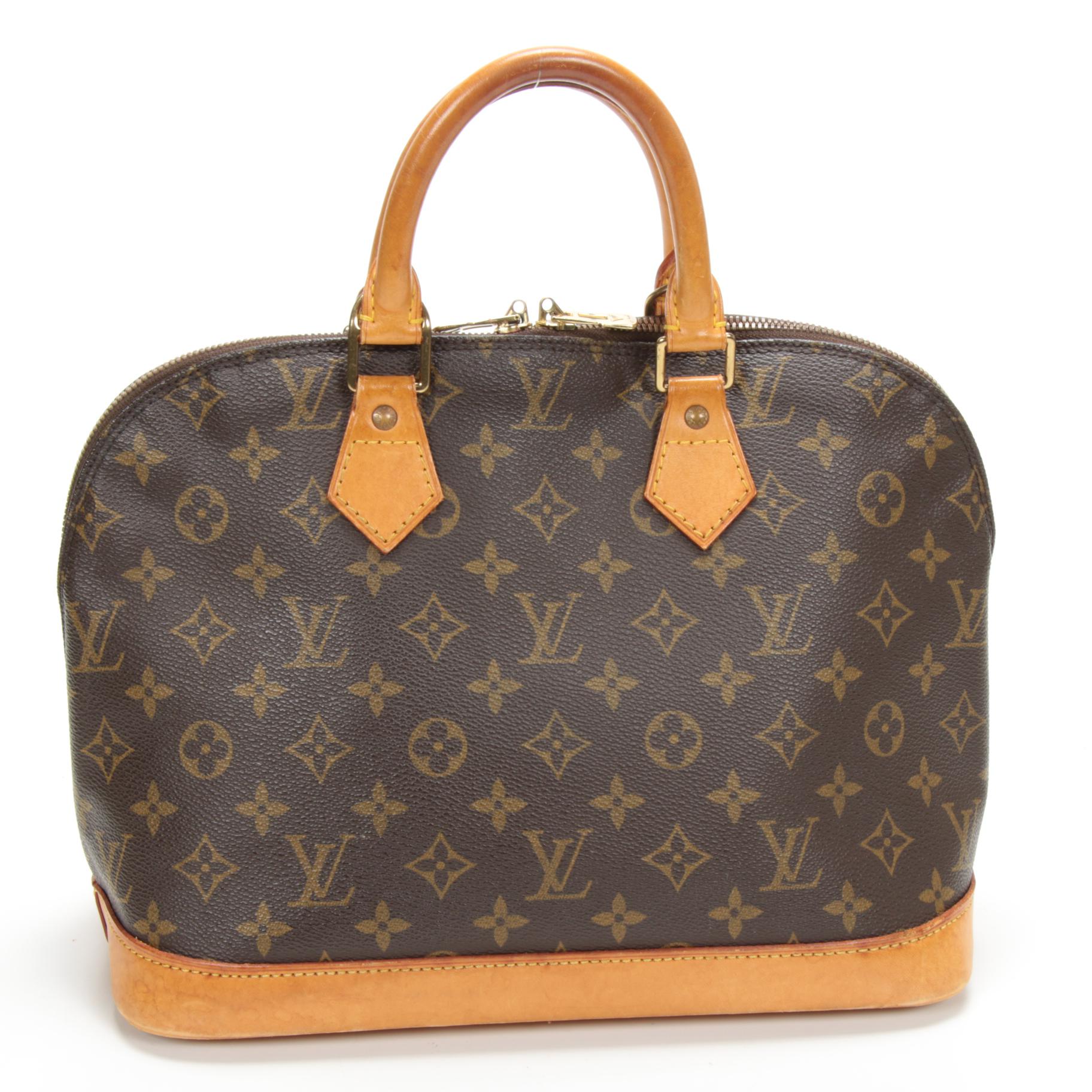 Louis Vuitton Alma PM in Monogram Canvas and Vachetta Leather