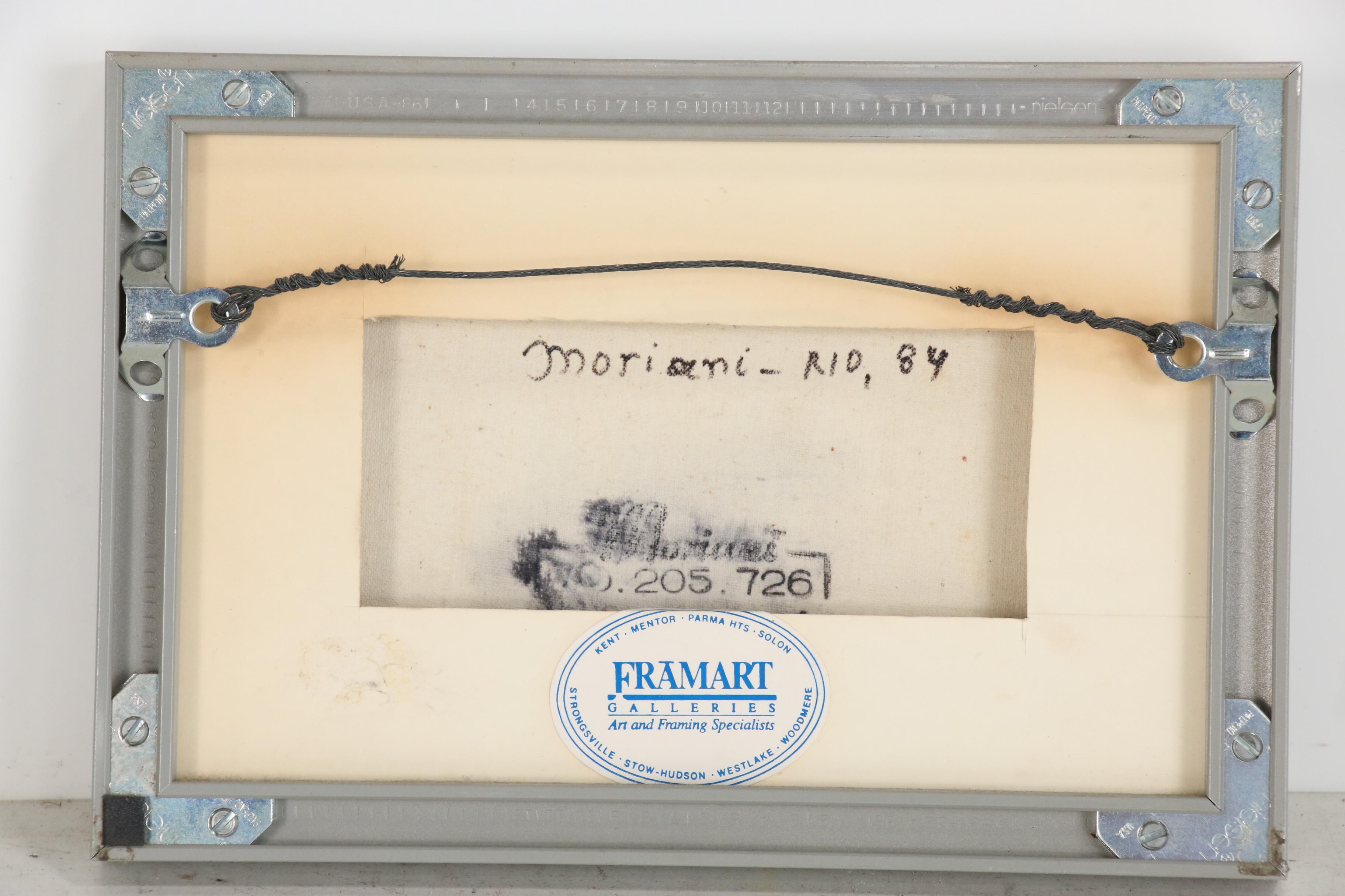 Hugo Moriani Oil Painting of Mission Style Church in Vitoria, Brazil