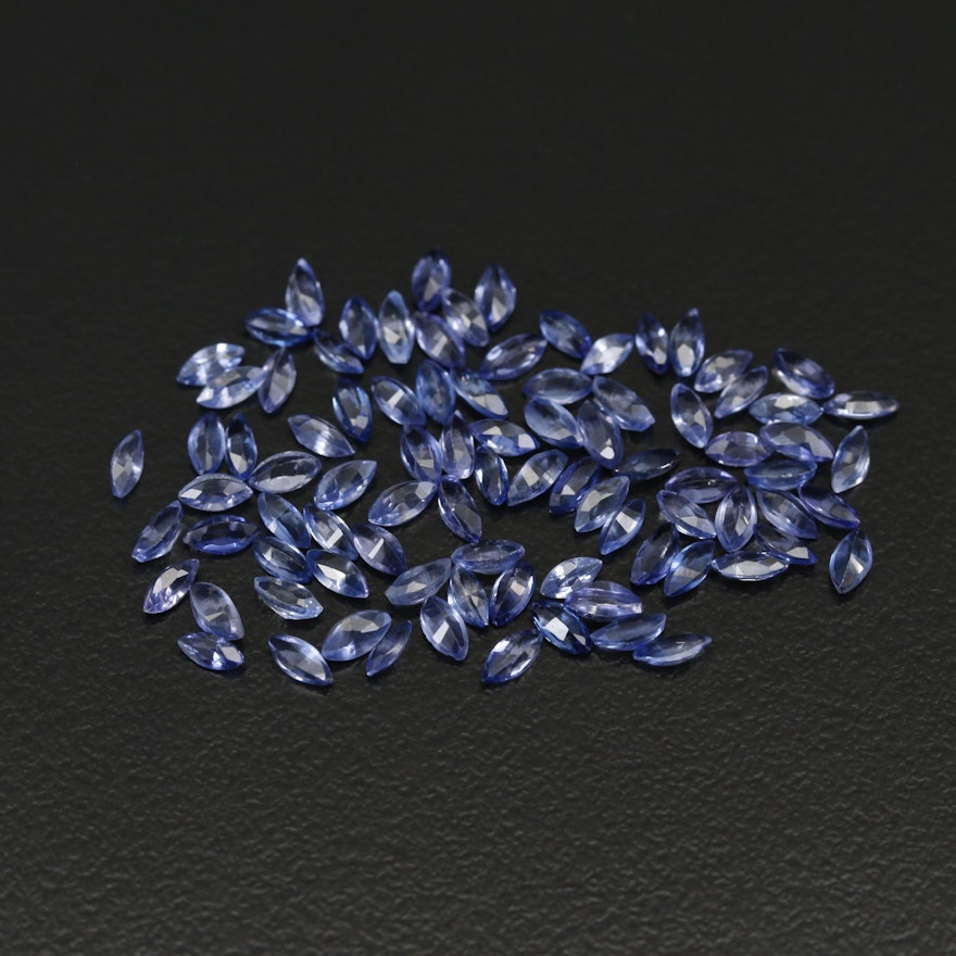 Loose 10.17 CTW Marquise Faceted Sapphires