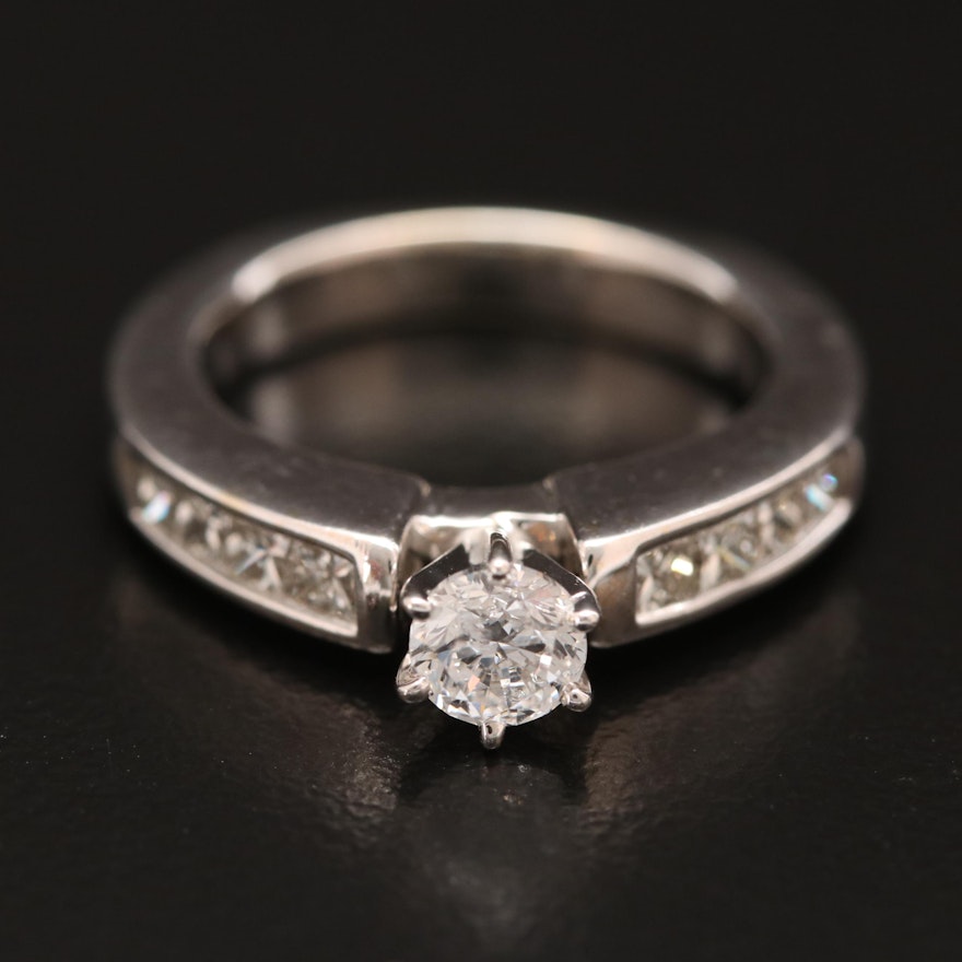 14K Diamond Ring