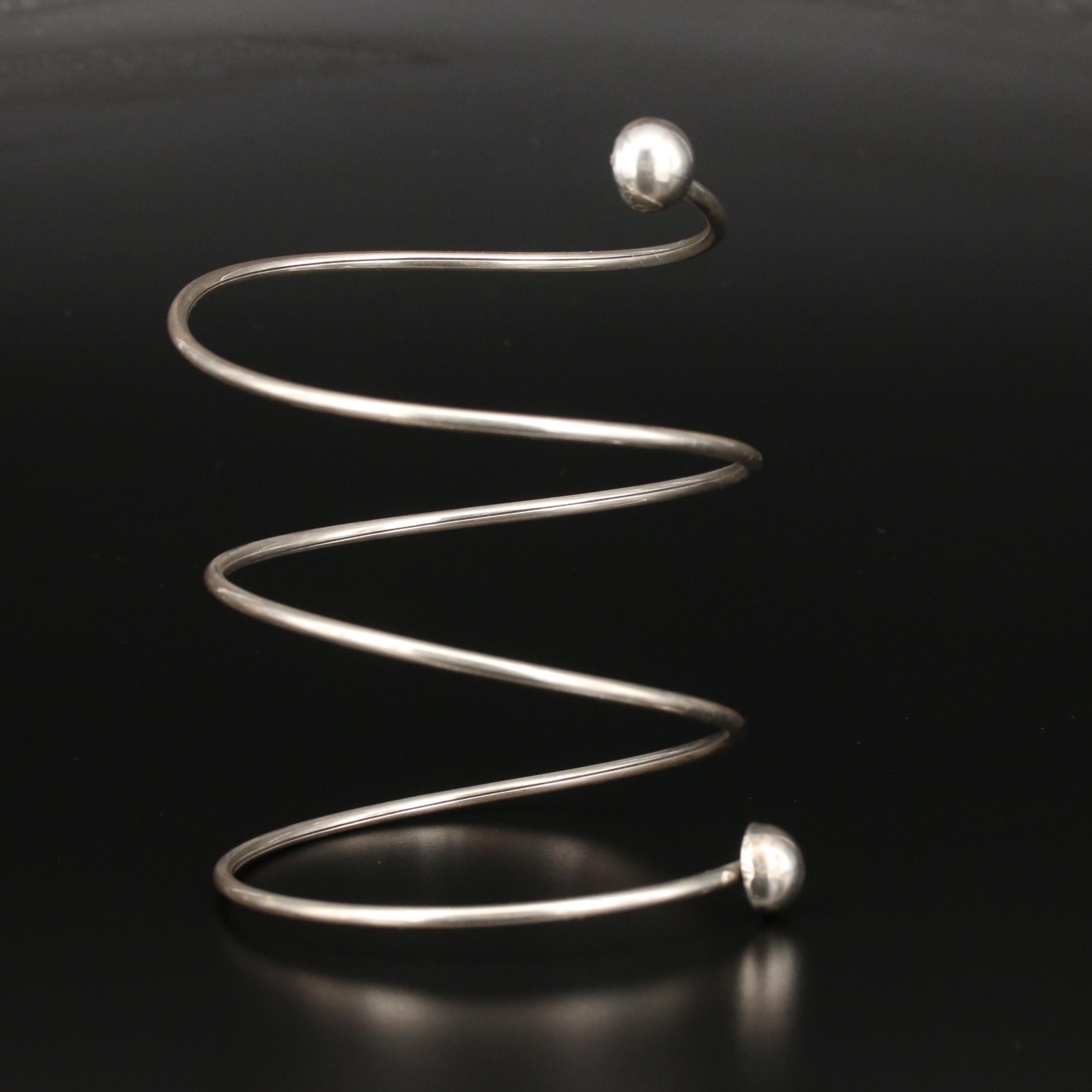 Sterling Arm Wrap Cuff